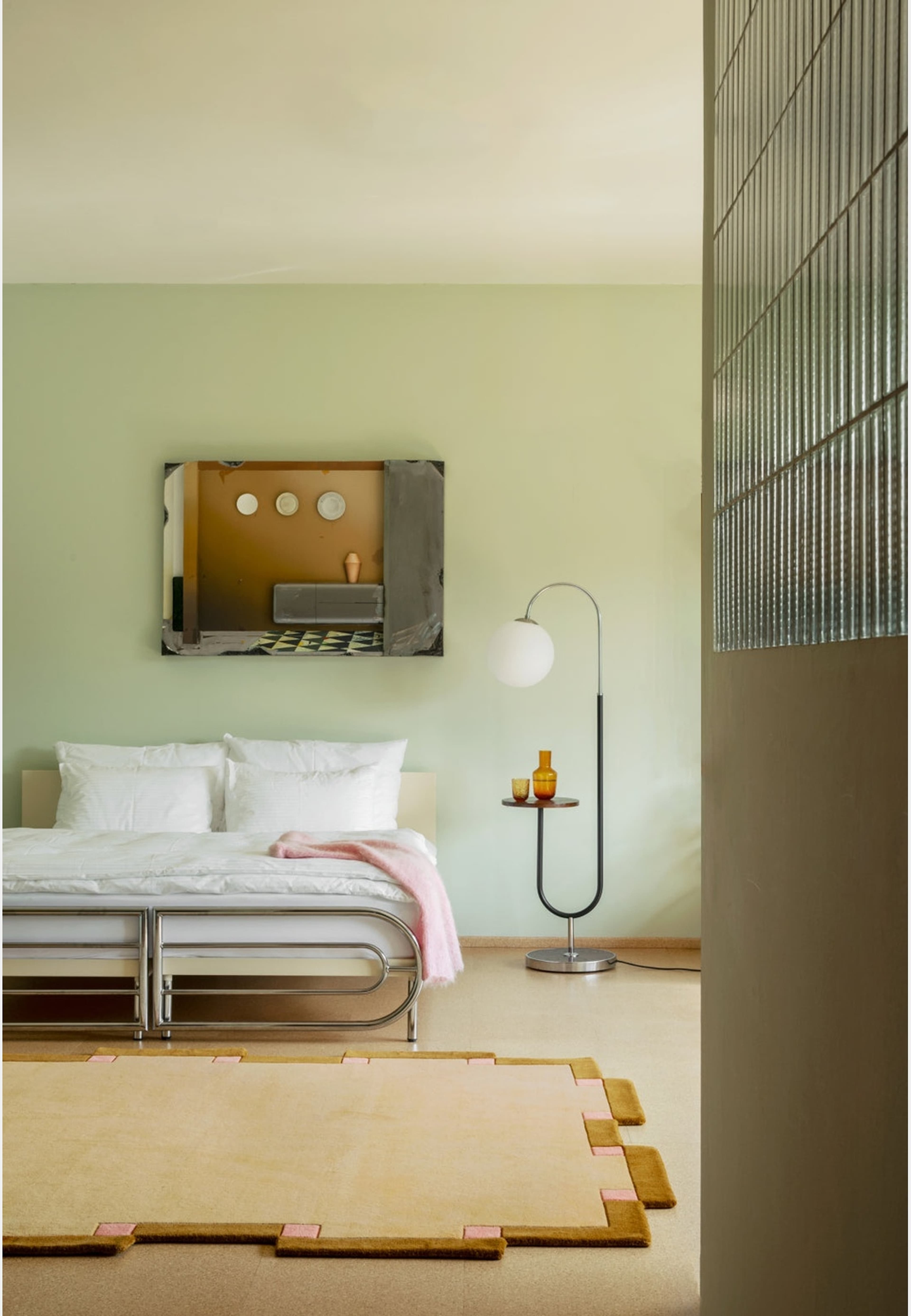 Teklan Fregio Ullmatta Butter Blossom, från Layered, i färgen butter blossom. Klicka för att öppna bilden i stort format