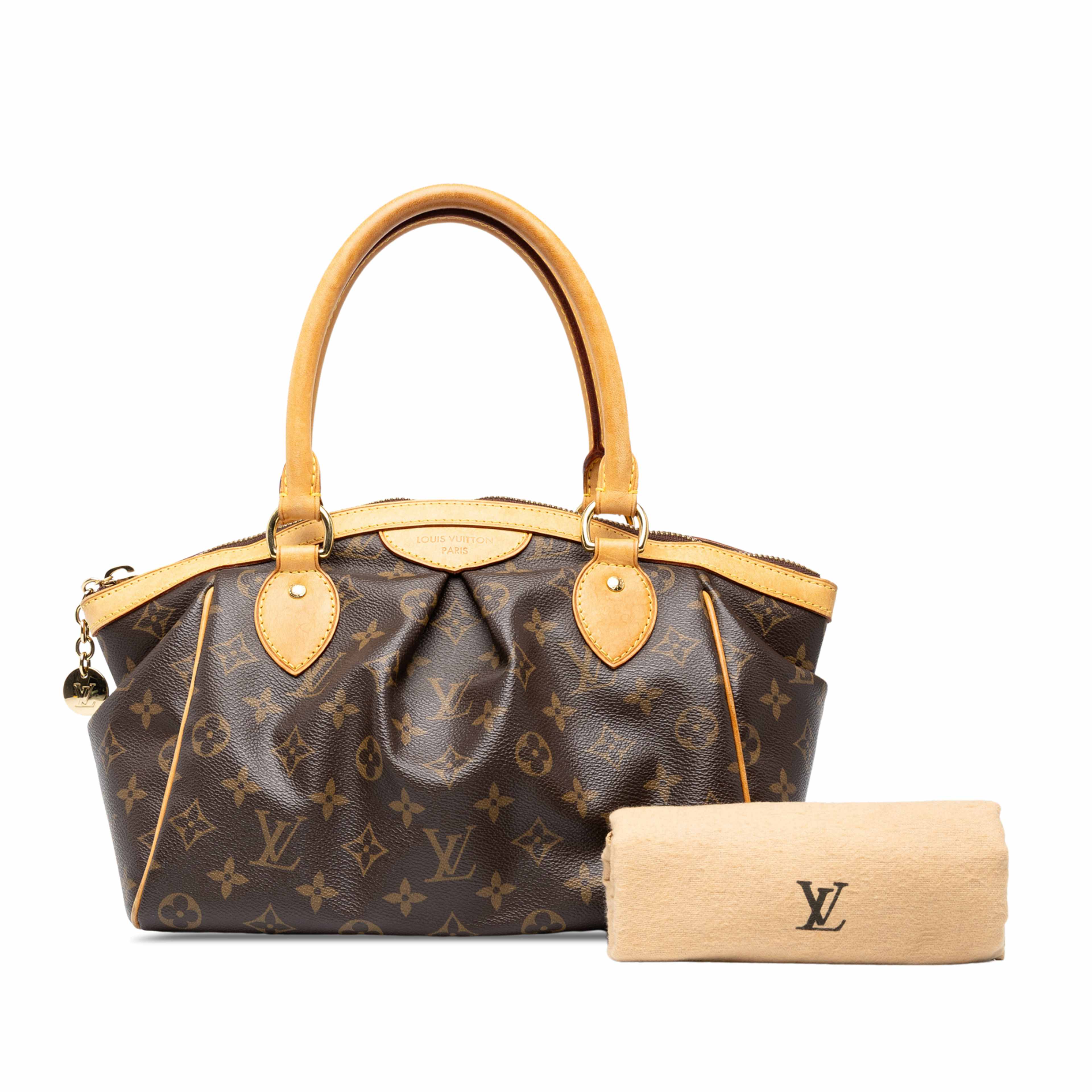 Louis Vuitton Monogram Tivoli Pm, från Luxclusif, i färgen brun. Klicka för att öppna bilden i stort format