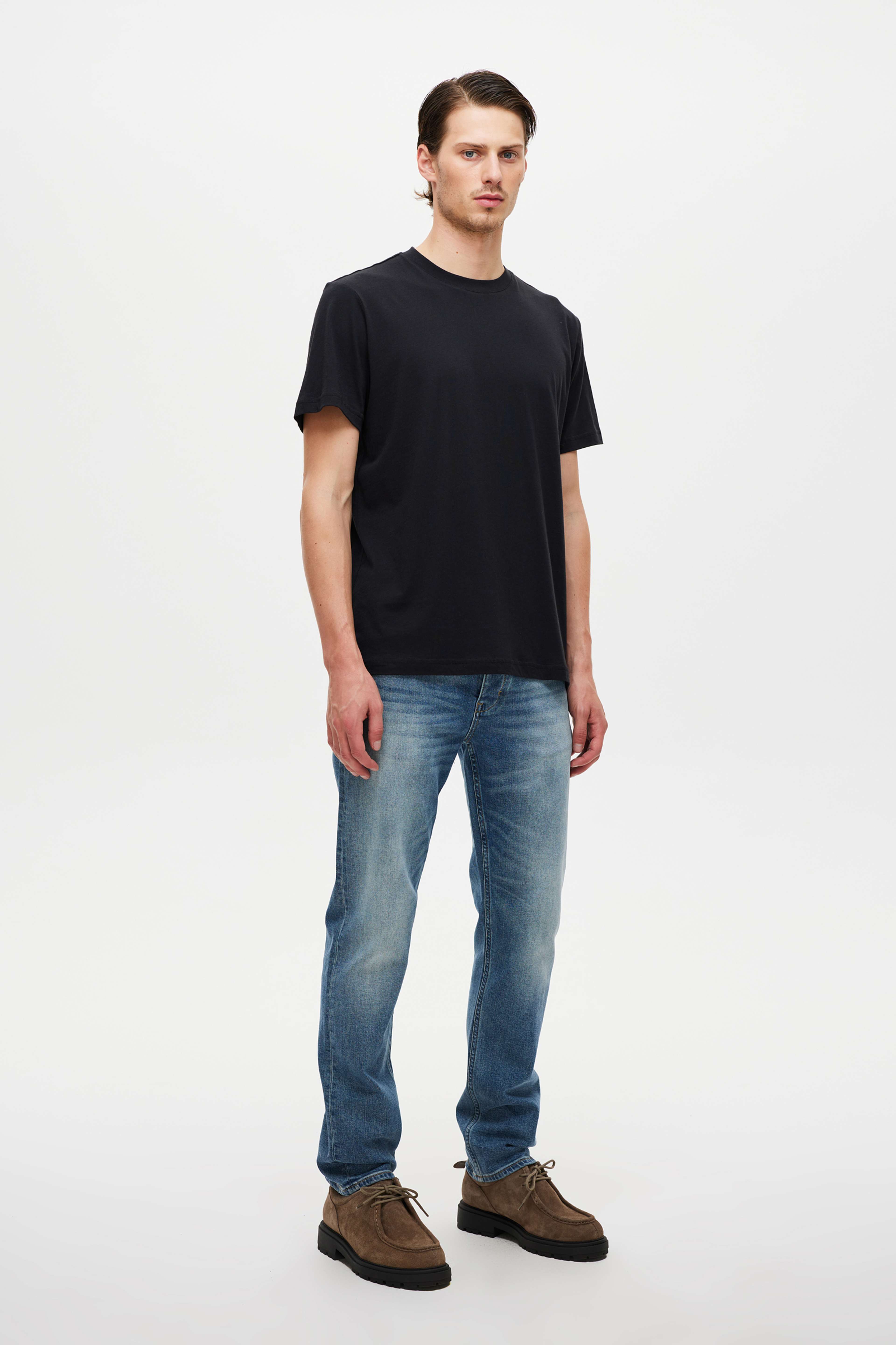 Lou Straight Nowhere Mid Vintage Indigo