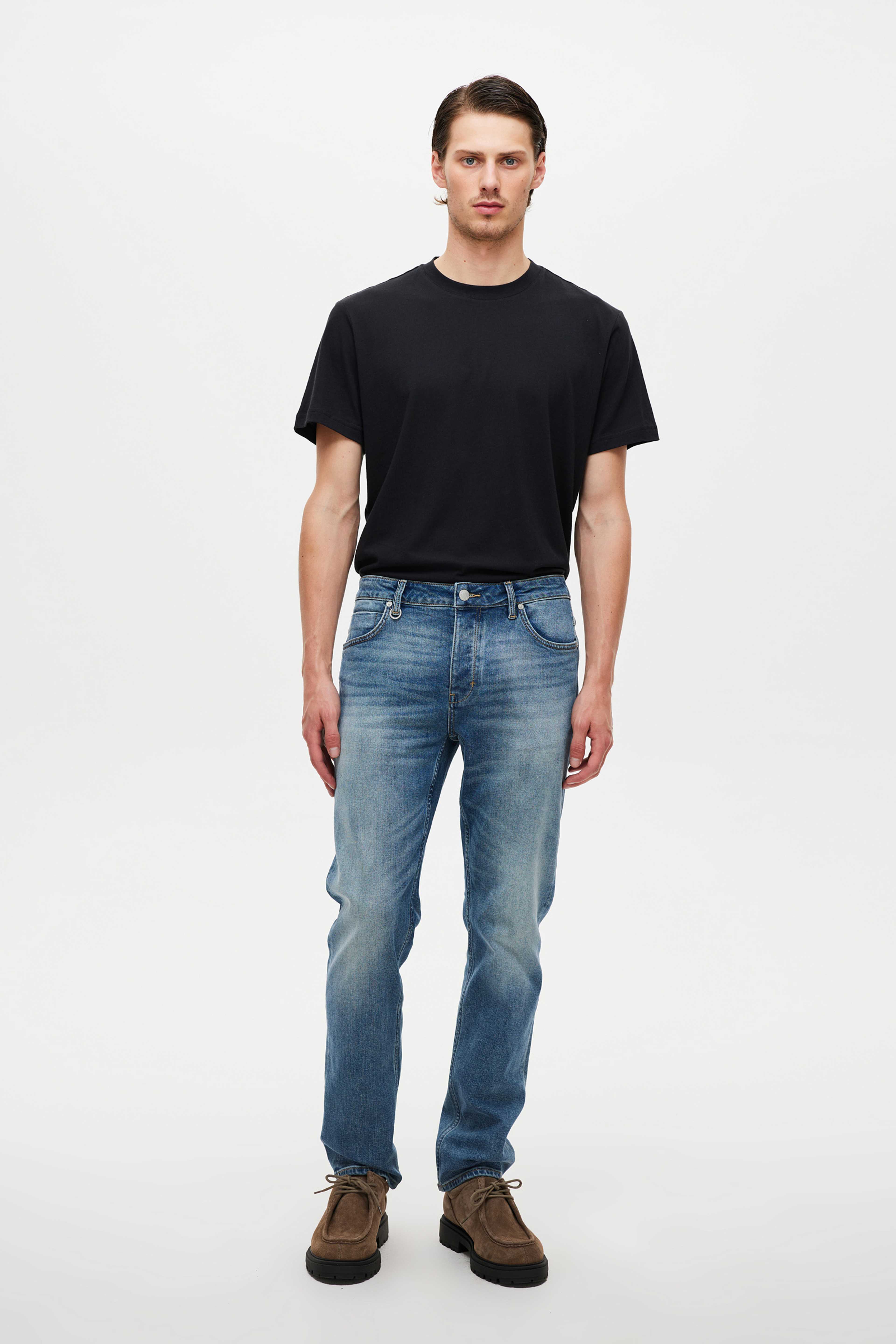 Lou Straight Nowhere Mid Vintage Indigo