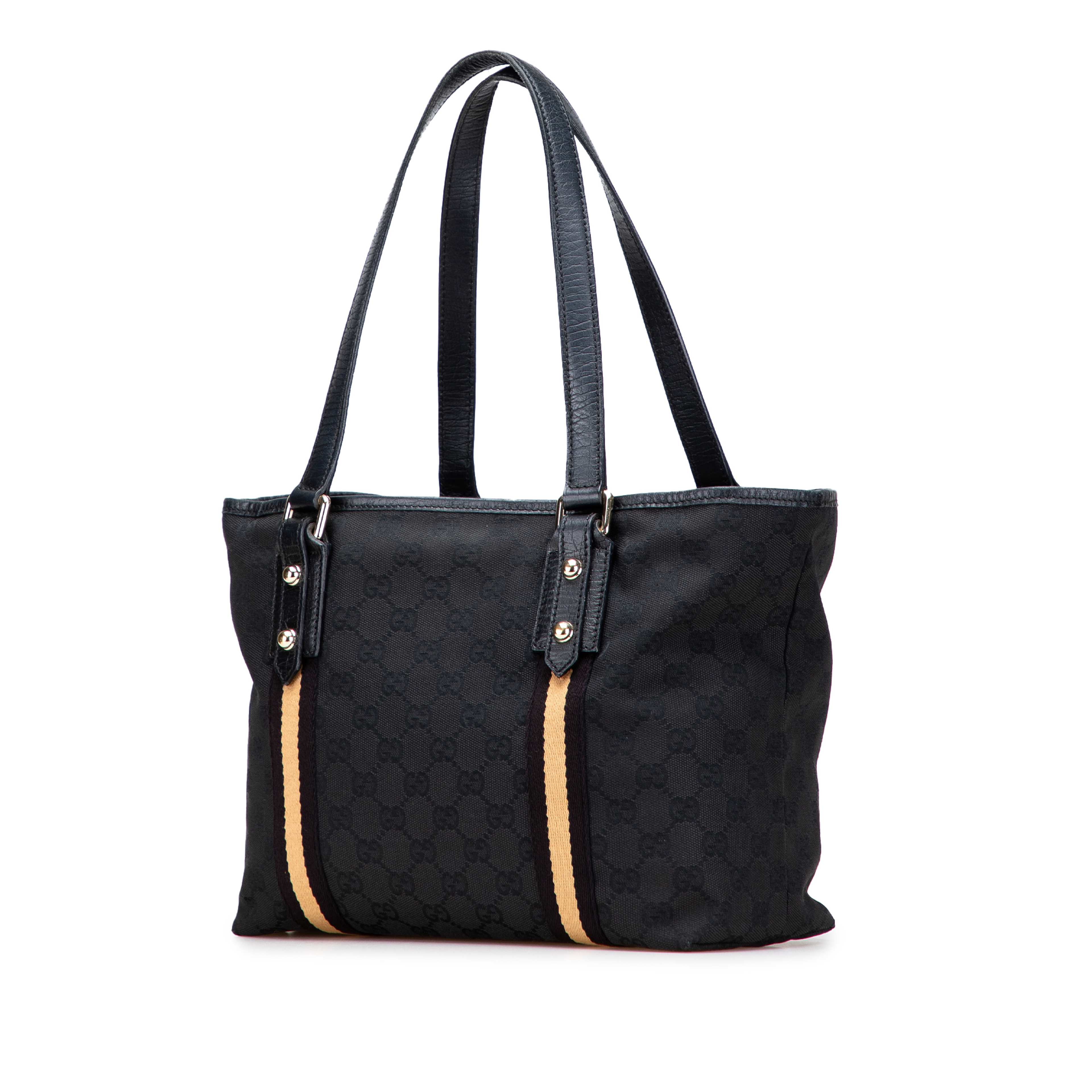 Gucci Gg Canvas Jolicoeur Tote, från Luxclusif, i färgen black. Klicka för att öppna bilden i stort format