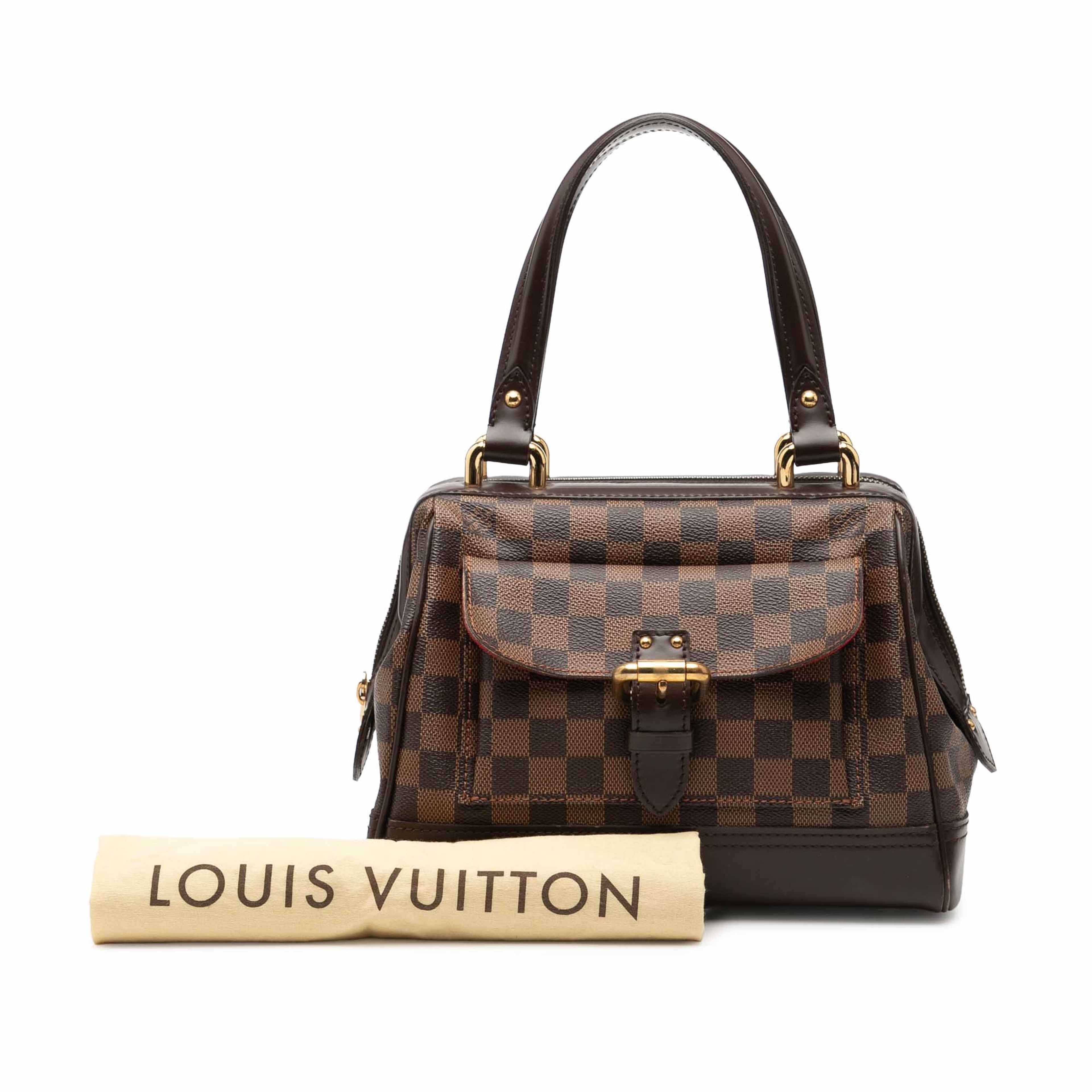 Louis Vuitton Damier Ebene Knightsbridge, från Luxclusif, i färgen brun. Klicka för att öppna bilden i stort format
