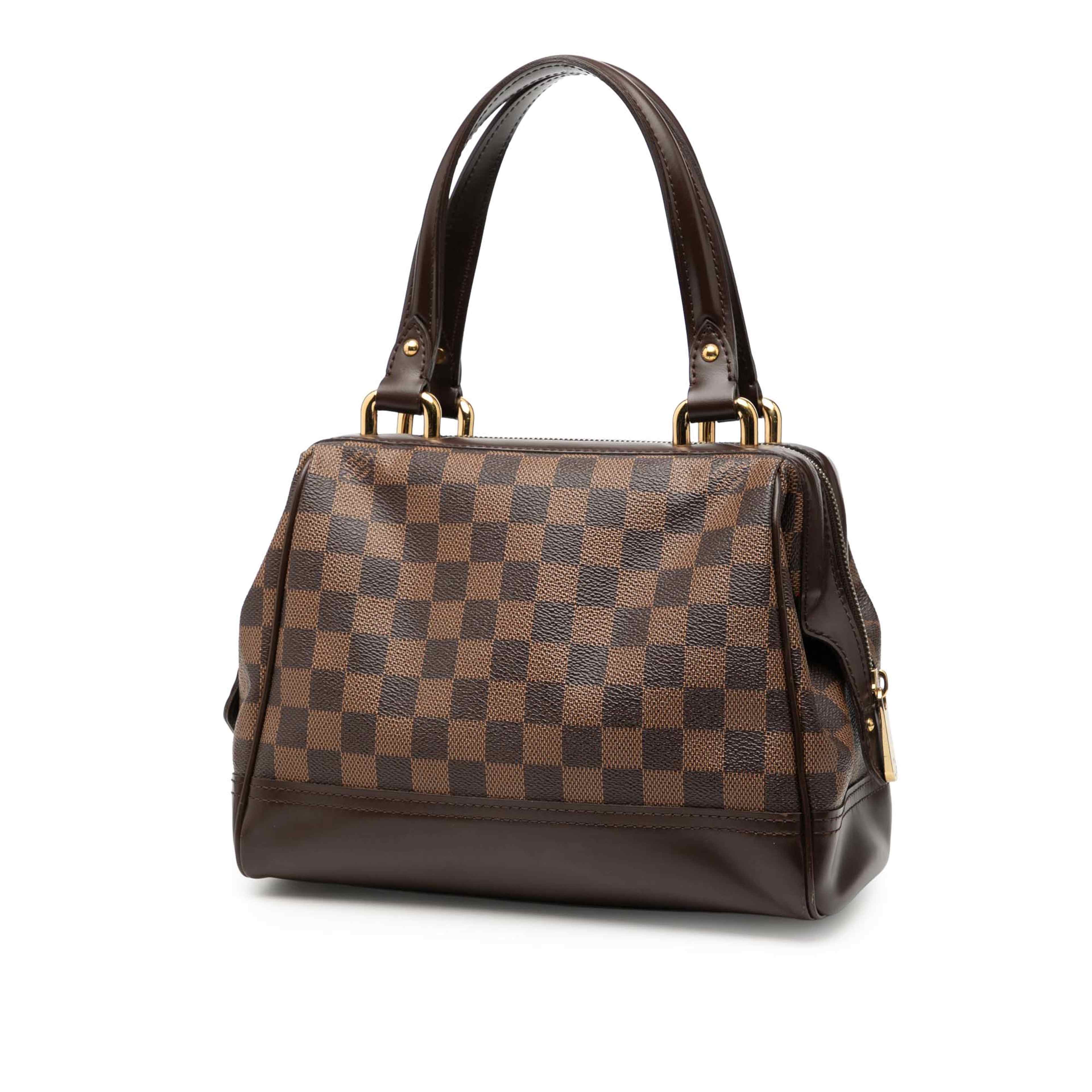 Louis Vuitton Damier Ebene Knightsbridge, från Luxclusif, i färgen brun. Klicka för att öppna bilden i stort format