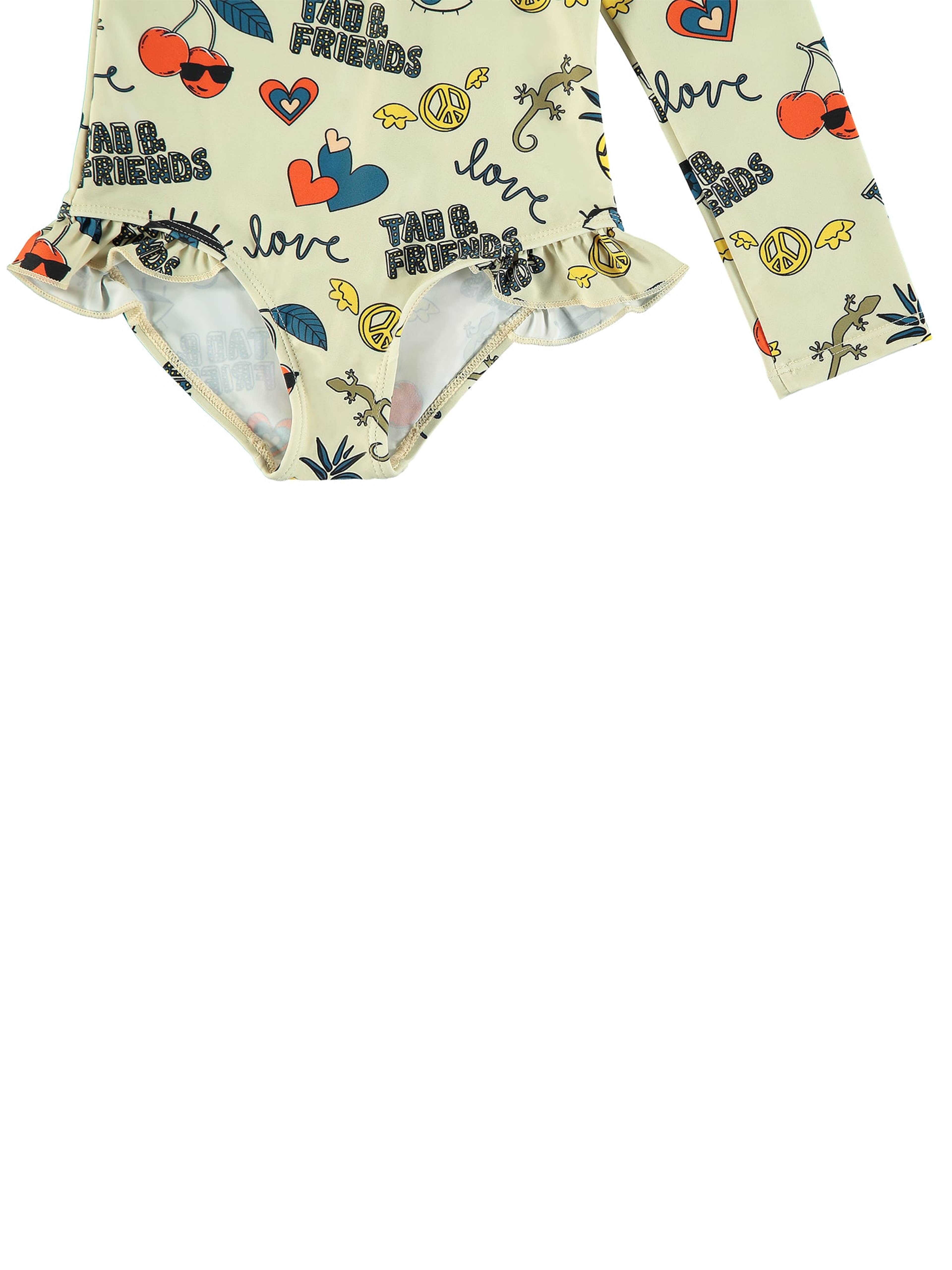 Uv Swimsuit Ibiza Beige