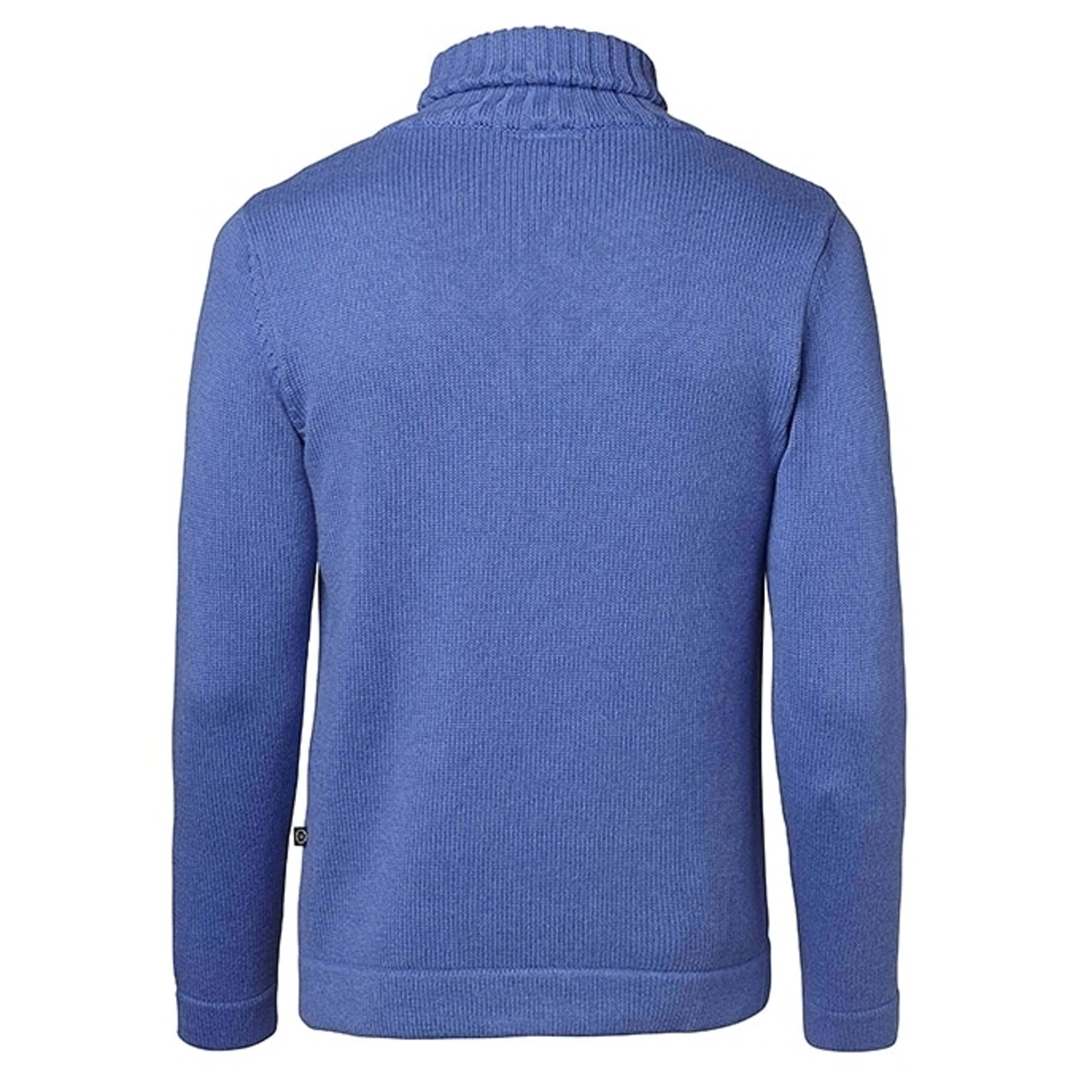 Tröja i Haddock-stil - Anchor Rollneck, från Jumperfabriken, i färgen blue. Klicka för att öppna bilden i stort format