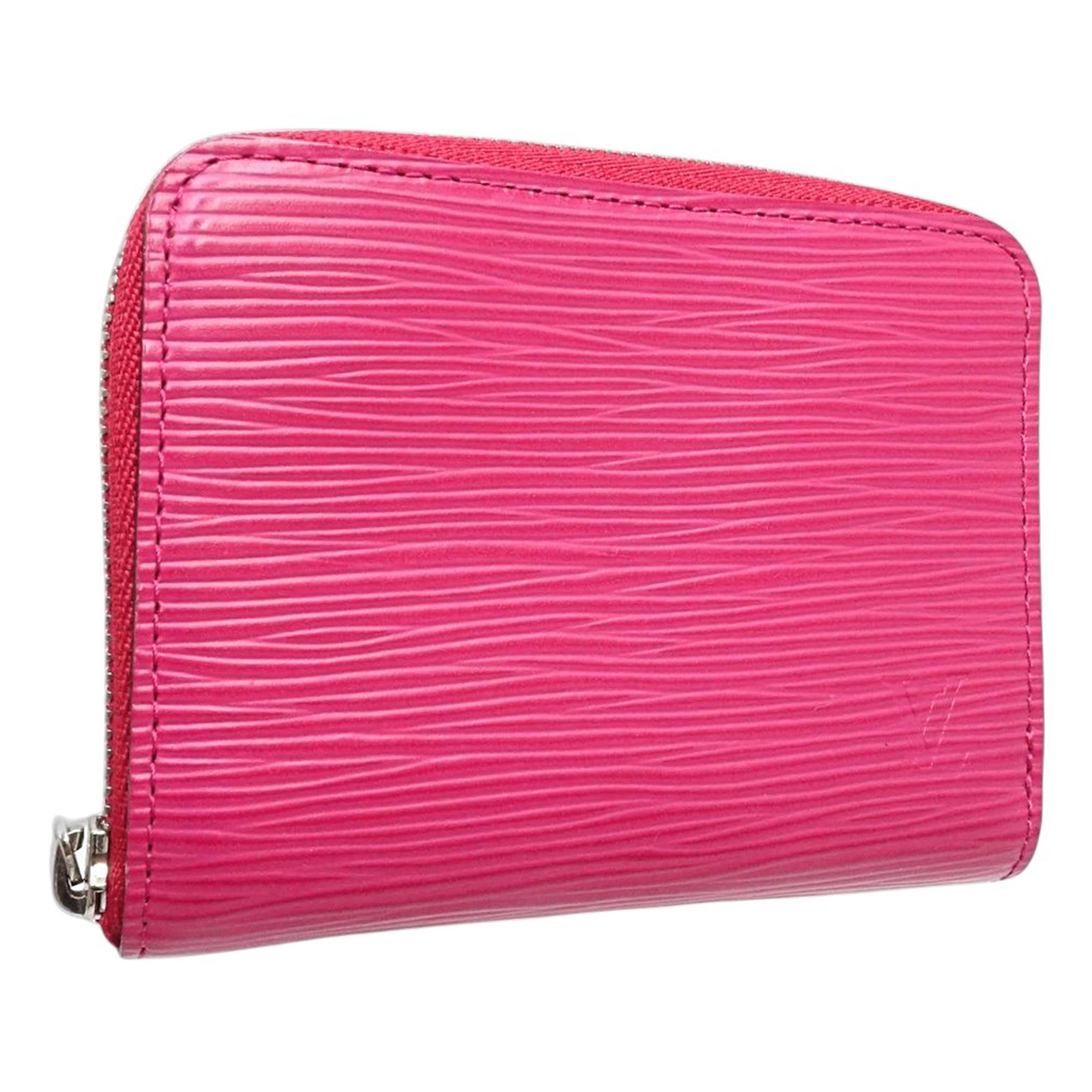 Louis Vuitton Epi Zippy Coin Purse, från Luxclusif, i färgen hot pink. Klicka för att öppna bilden i stort format