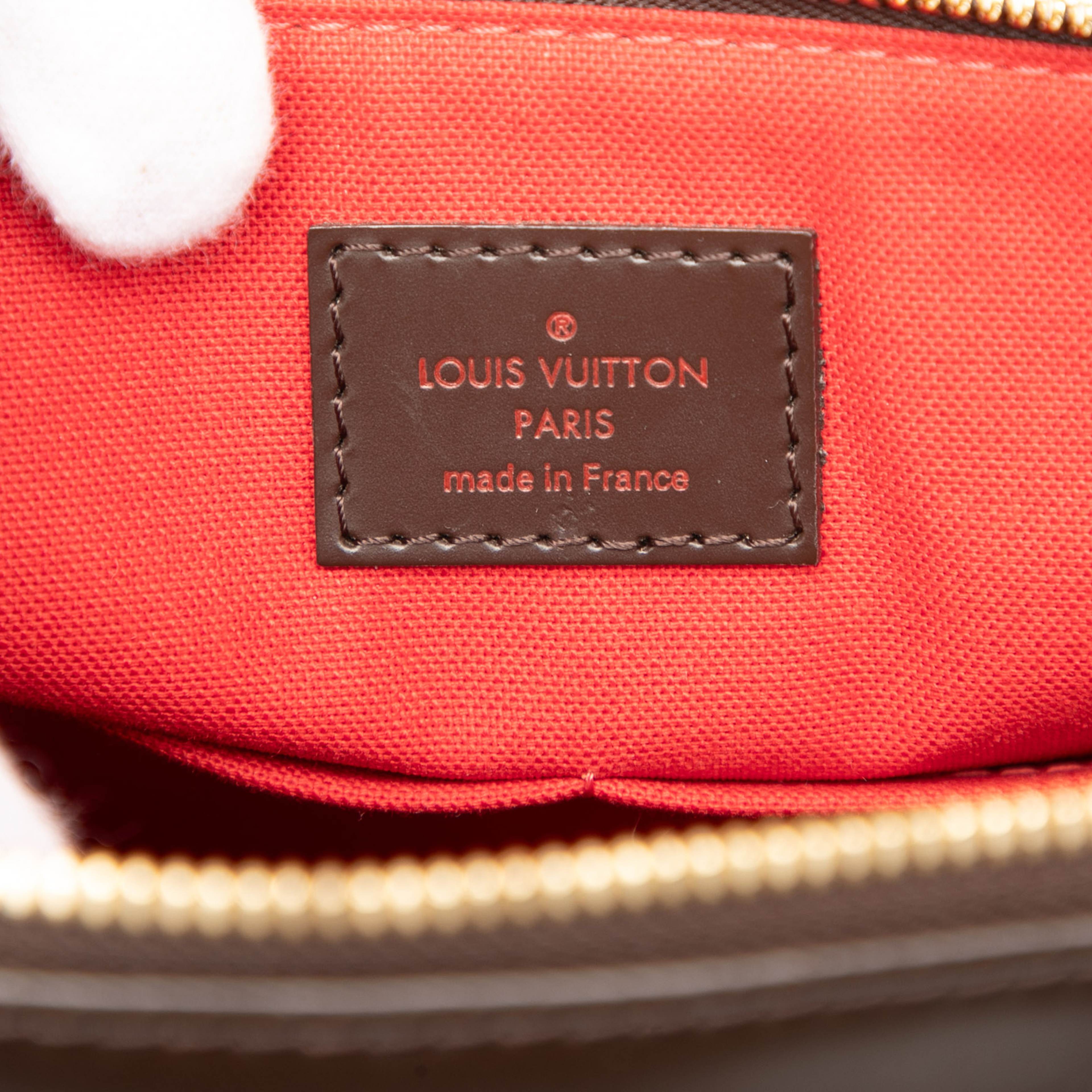 Louis Vuitton Damier Ebene Westminster Pm, från Luxclusif, i färgen brown. Klicka för att öppna bilden i stort format