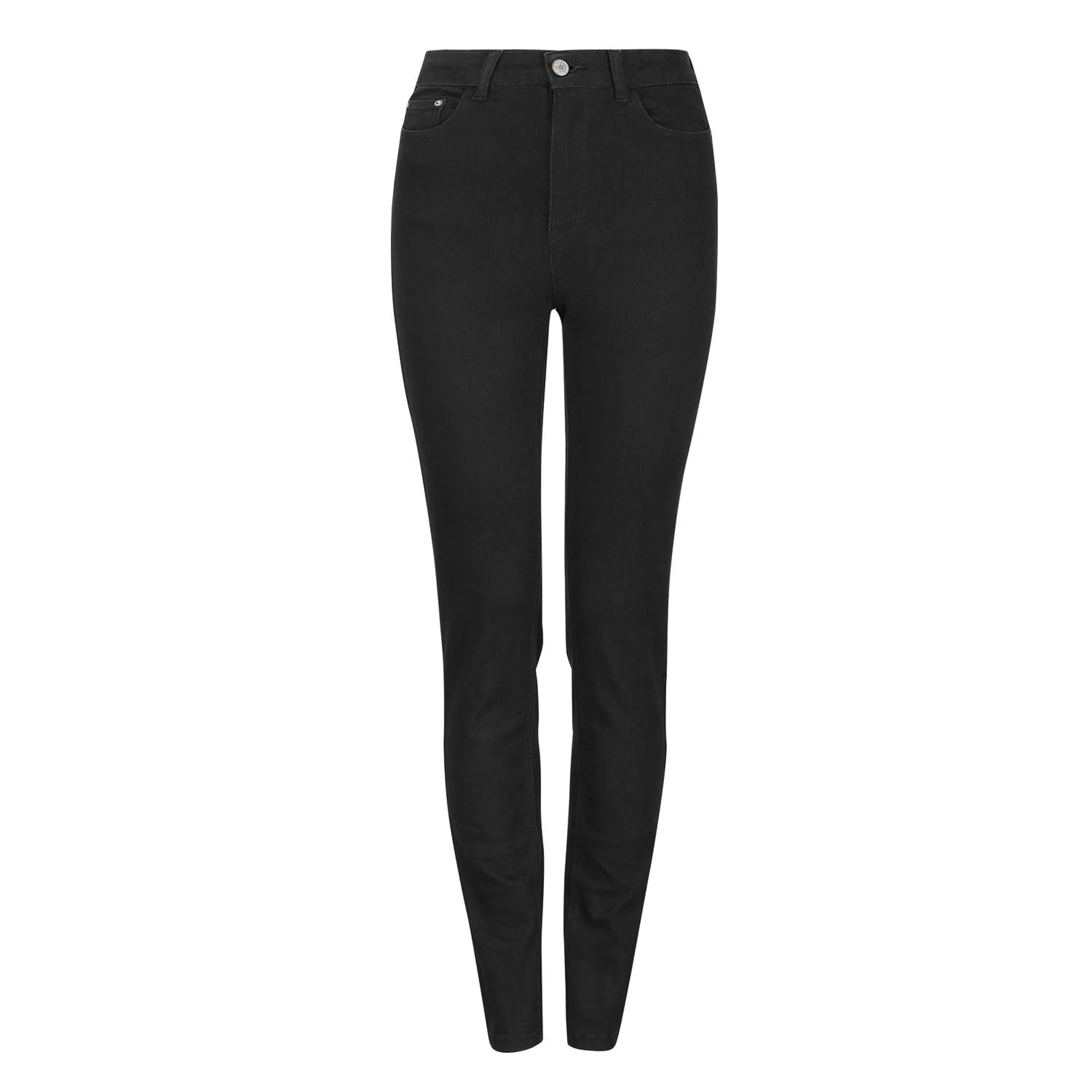 Srhighwaist Slim Jeans Black, från Soft Rebels, i färgen 001 sort. Klicka för att öppna bilden i stort format