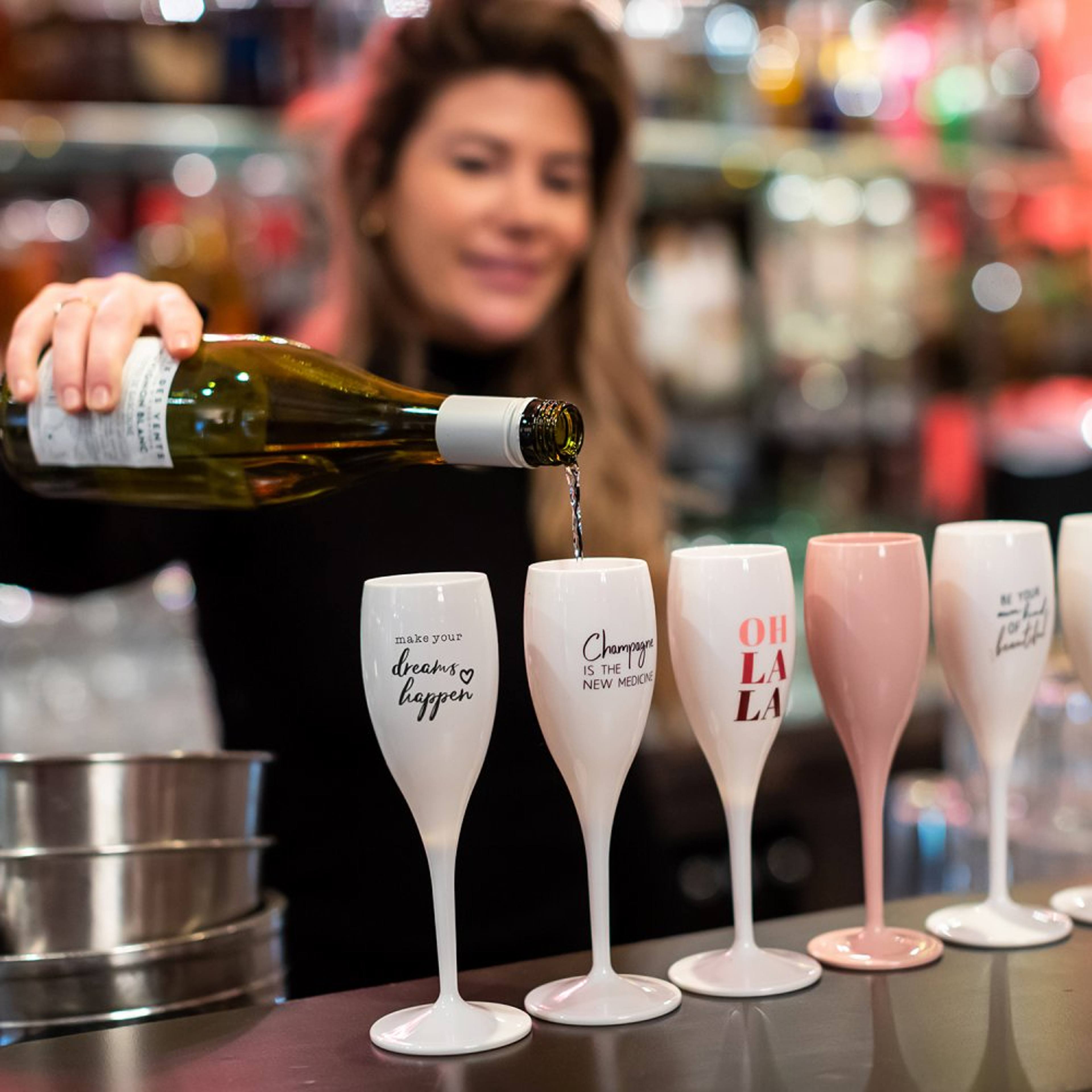 Cheers No.1 Champagneglas 10 Cl Champagne The New Medicine 6-pack