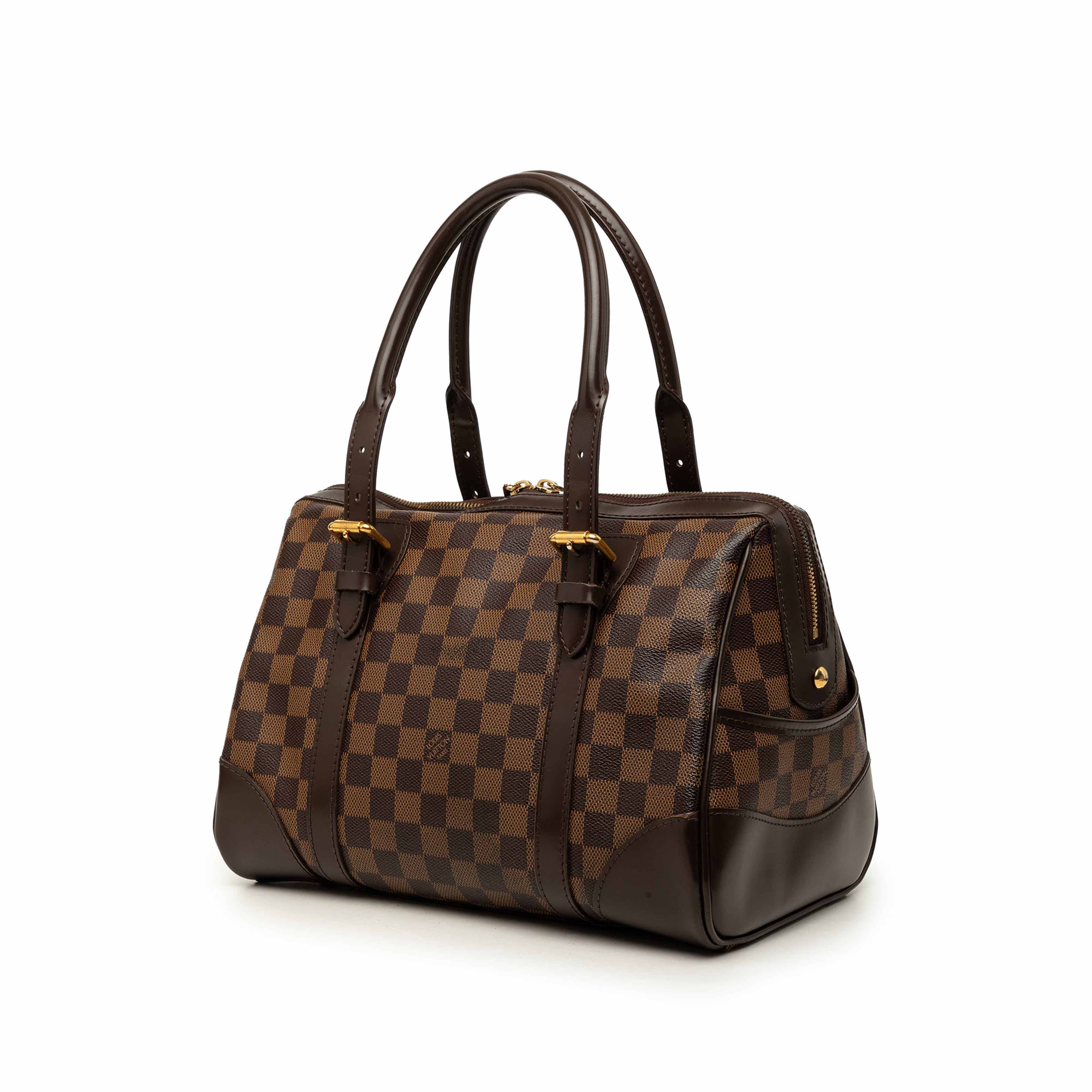 Louis Vuitton Damier Ebene Berkeley, från Luxclusif, i färgen brun. Klicka för att öppna bilden i stort format