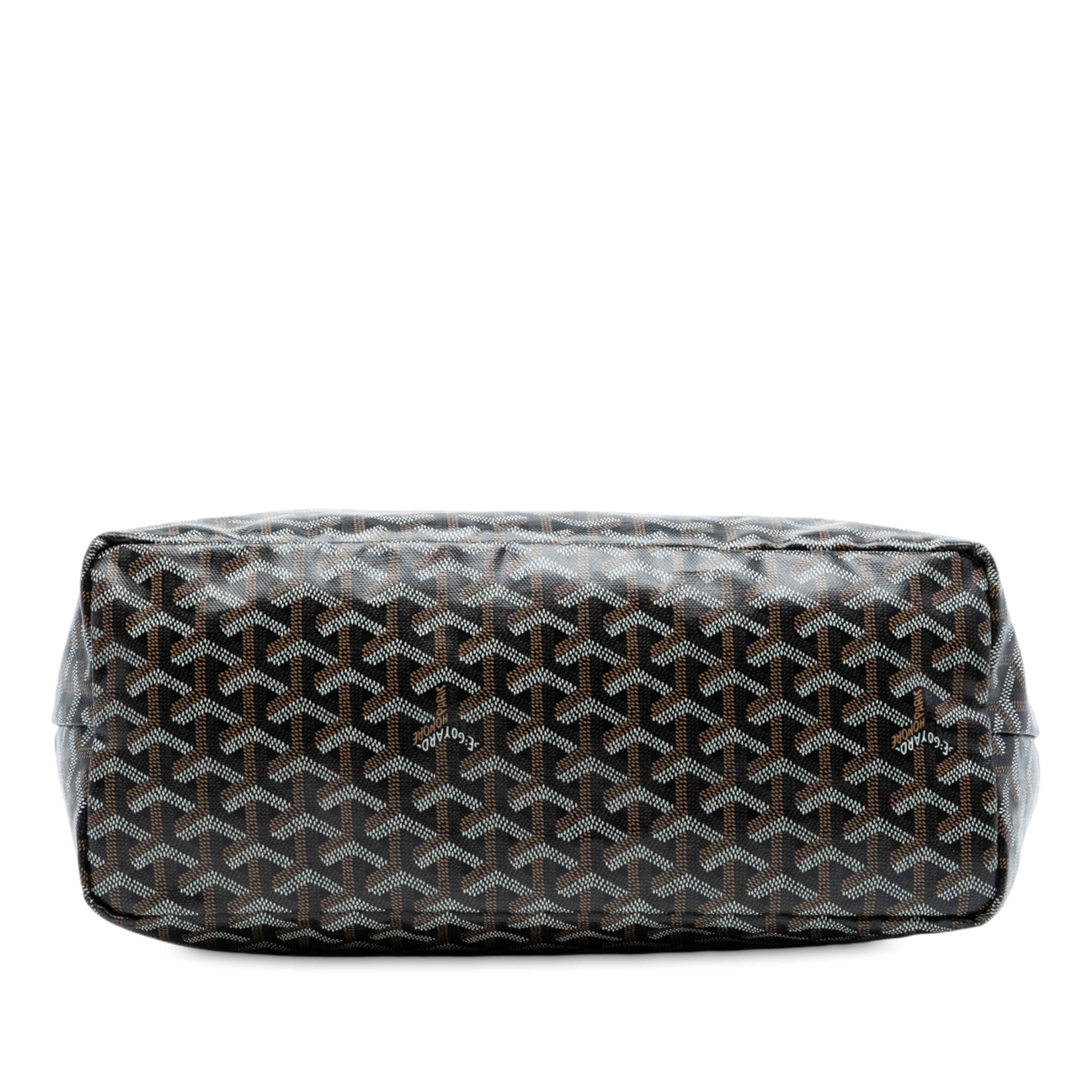 Goyard Goyardine Saint Louis Pm, från Luxclusif, i färgen black. Klicka för att öppna bilden i stort format