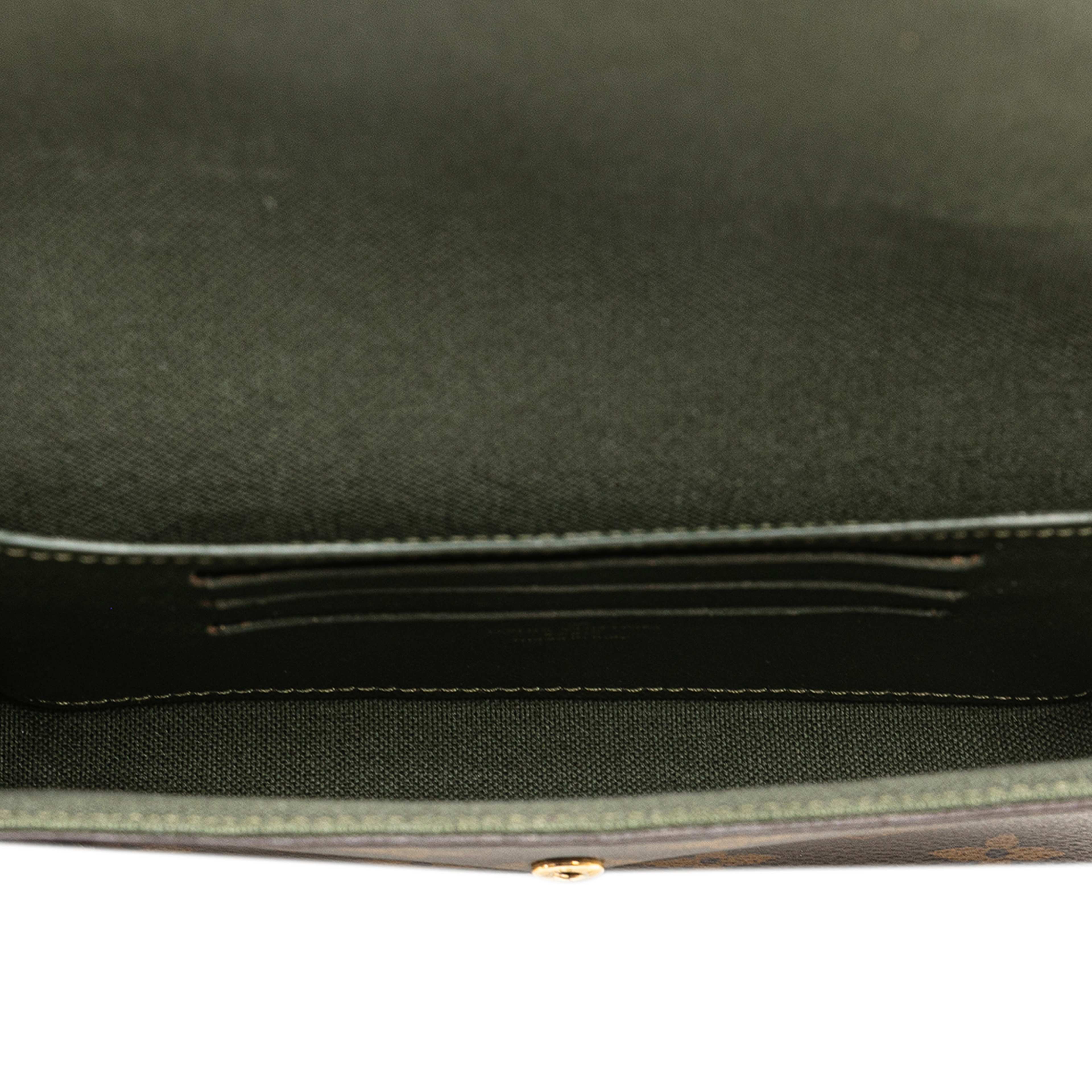 Louis Vuitton Monogram Felicie Strap And Go, från Luxclusif, i färgen brown. Klicka för att öppna bilden i stort format