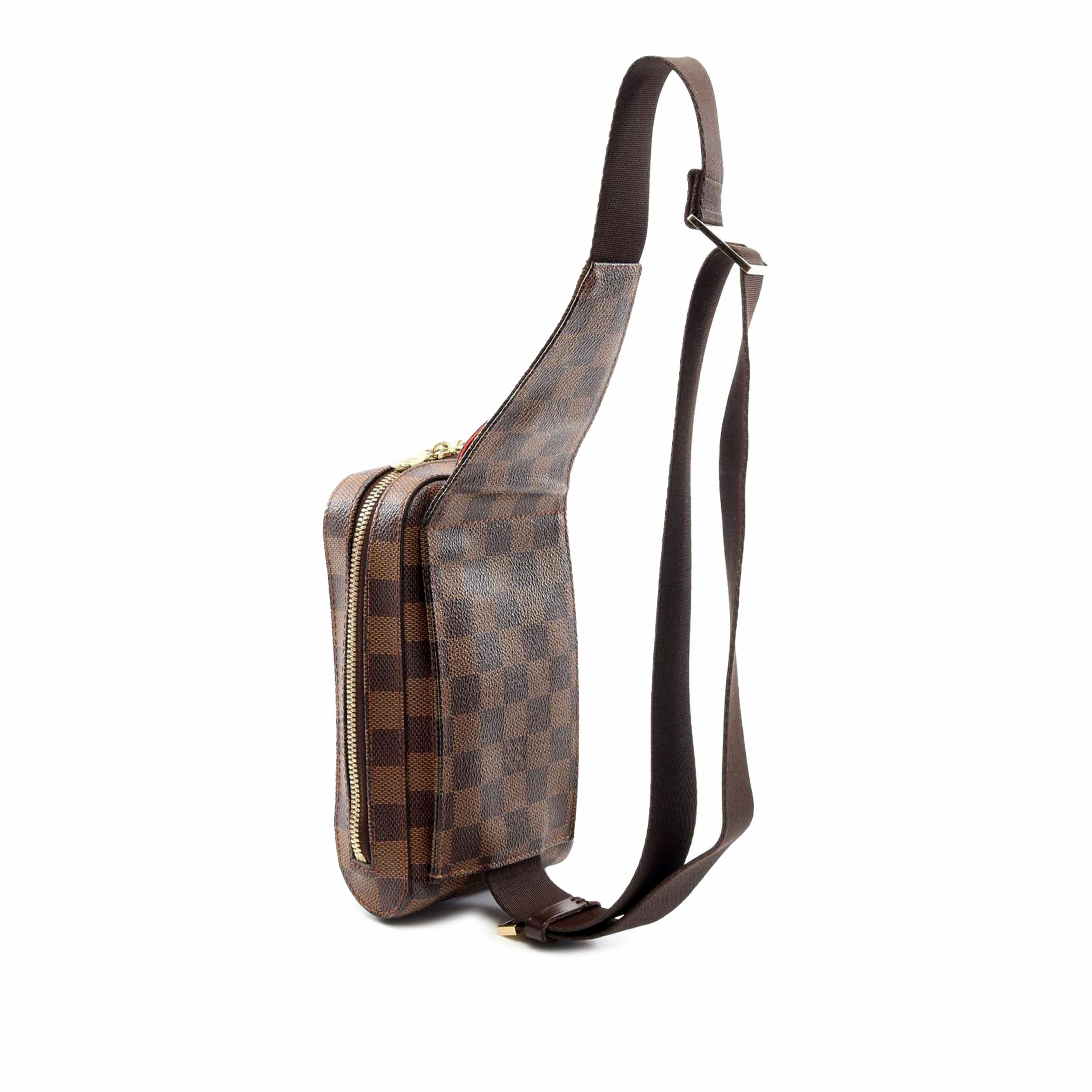 Louis Vuitton Damier Ebene Geronimos, från Luxclusif, i färgen brown. Klicka för att öppna bilden i stort format