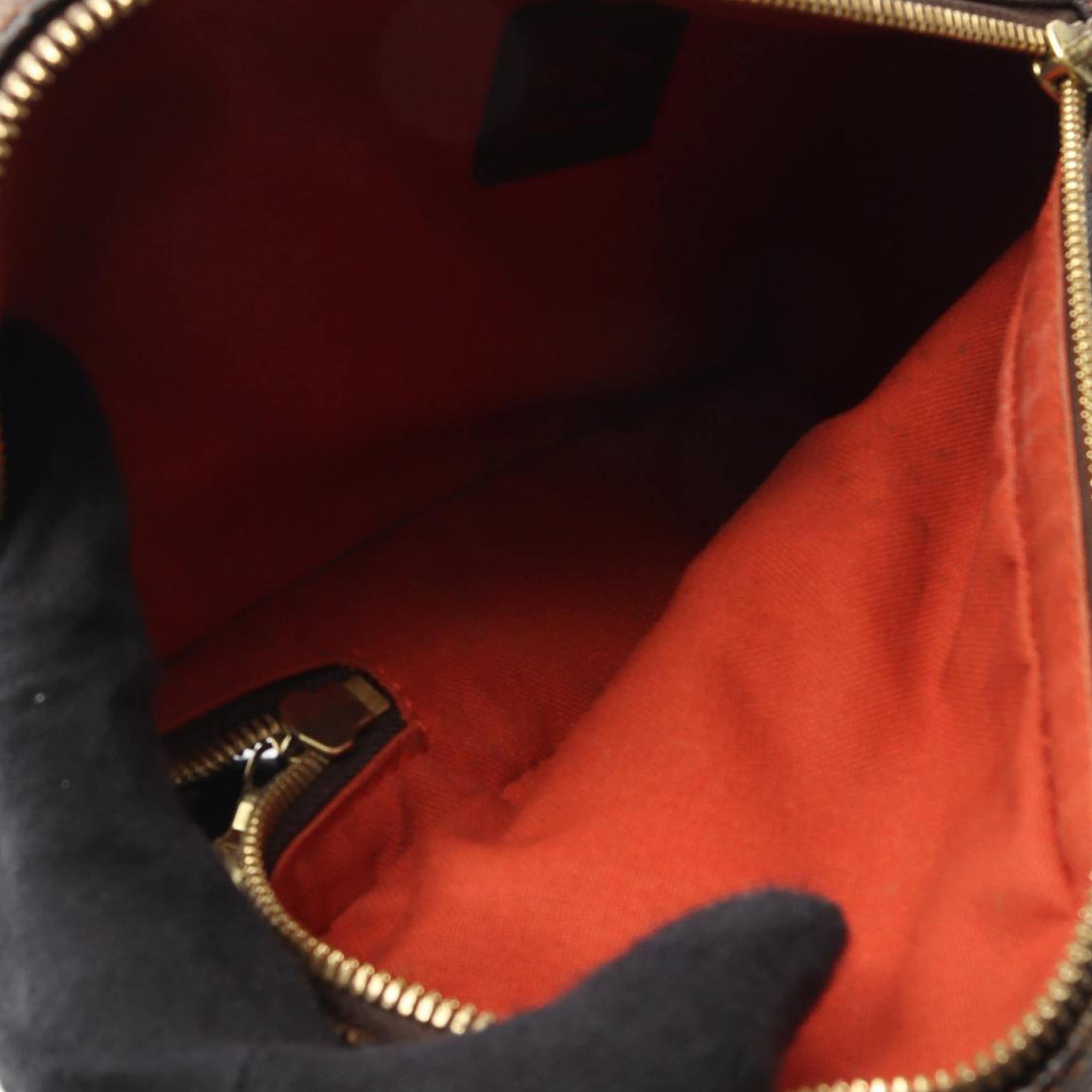 Louis Vuitton Damier Ebene Geronimos, från Luxclusif, i färgen brown. Klicka för att öppna bilden i stort format