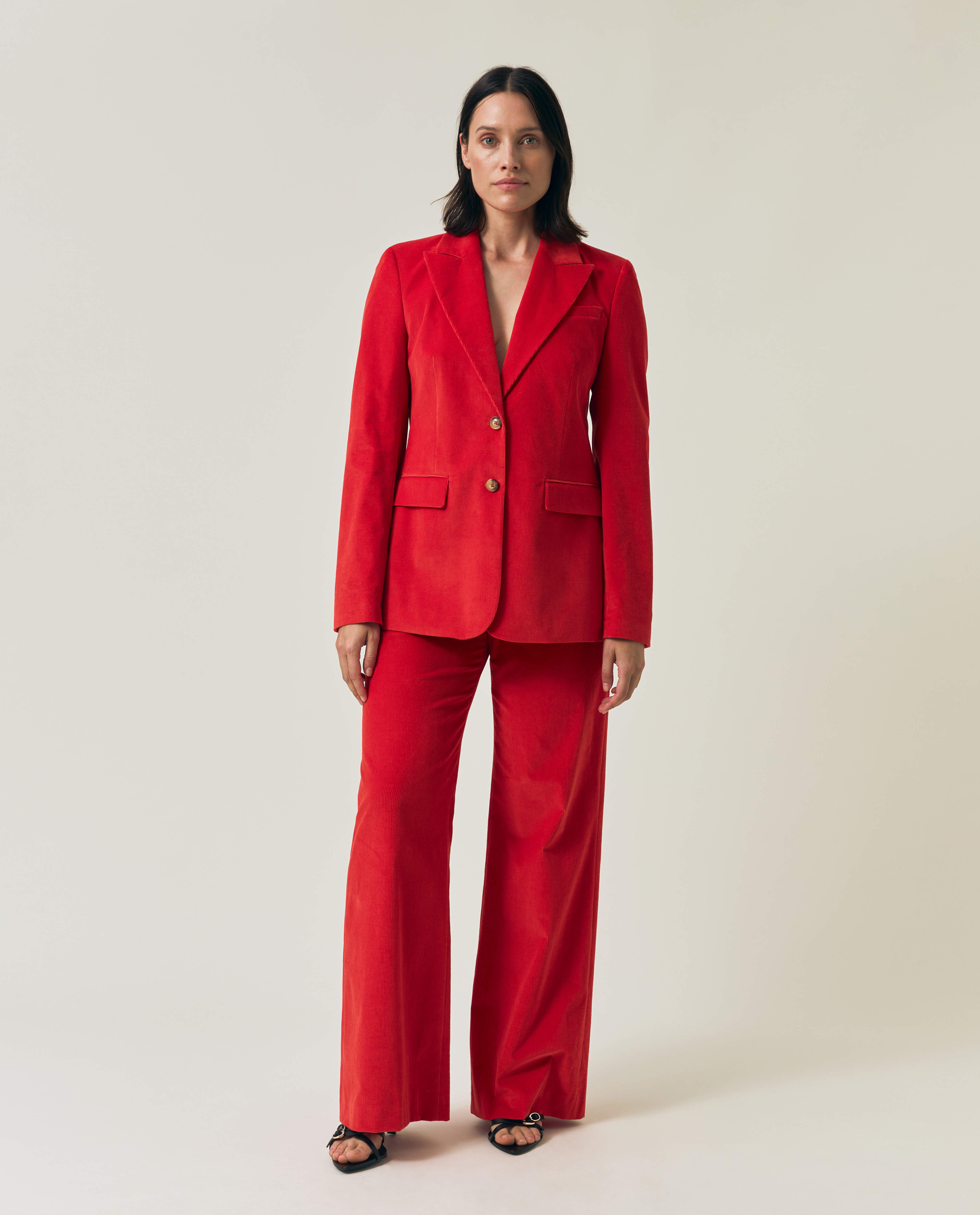 Tailored Corduroy Blazer