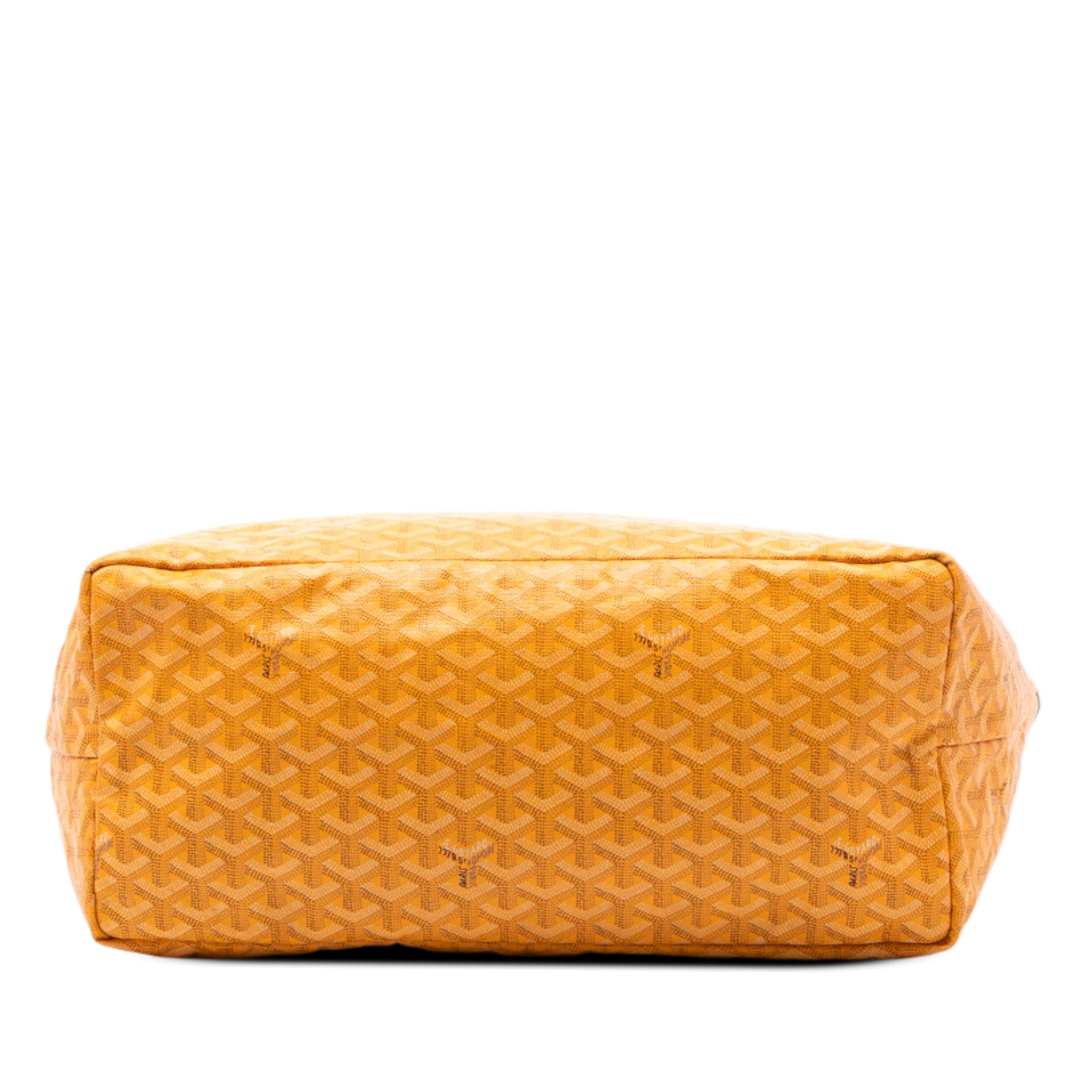 Goyard Goyardine Saint Louis Gm, från Luxclusif, i färgen yellow. Klicka för att öppna bilden i stort format