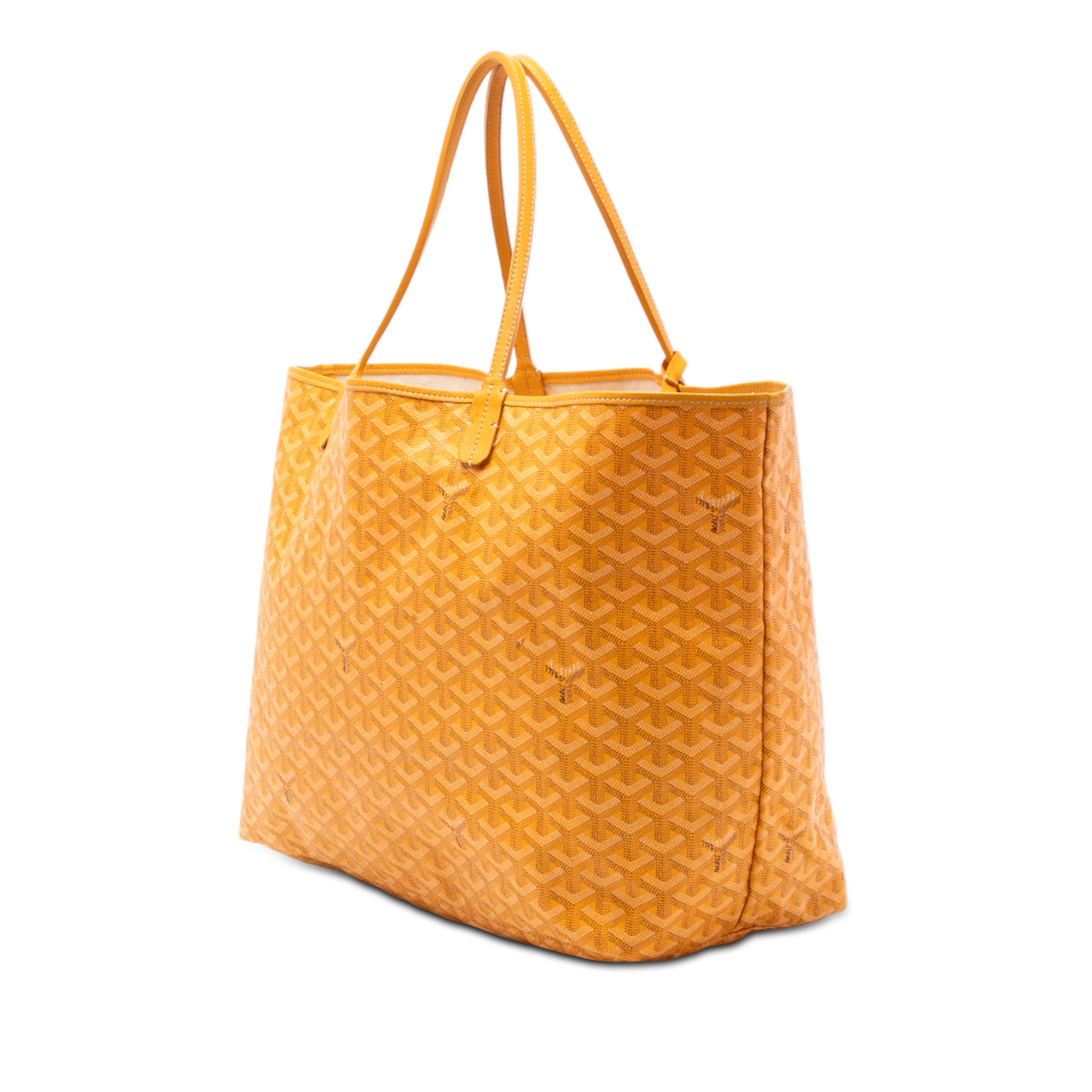 Goyard Goyardine Saint Louis Gm, från Luxclusif, i färgen yellow. Klicka för att öppna bilden i stort format