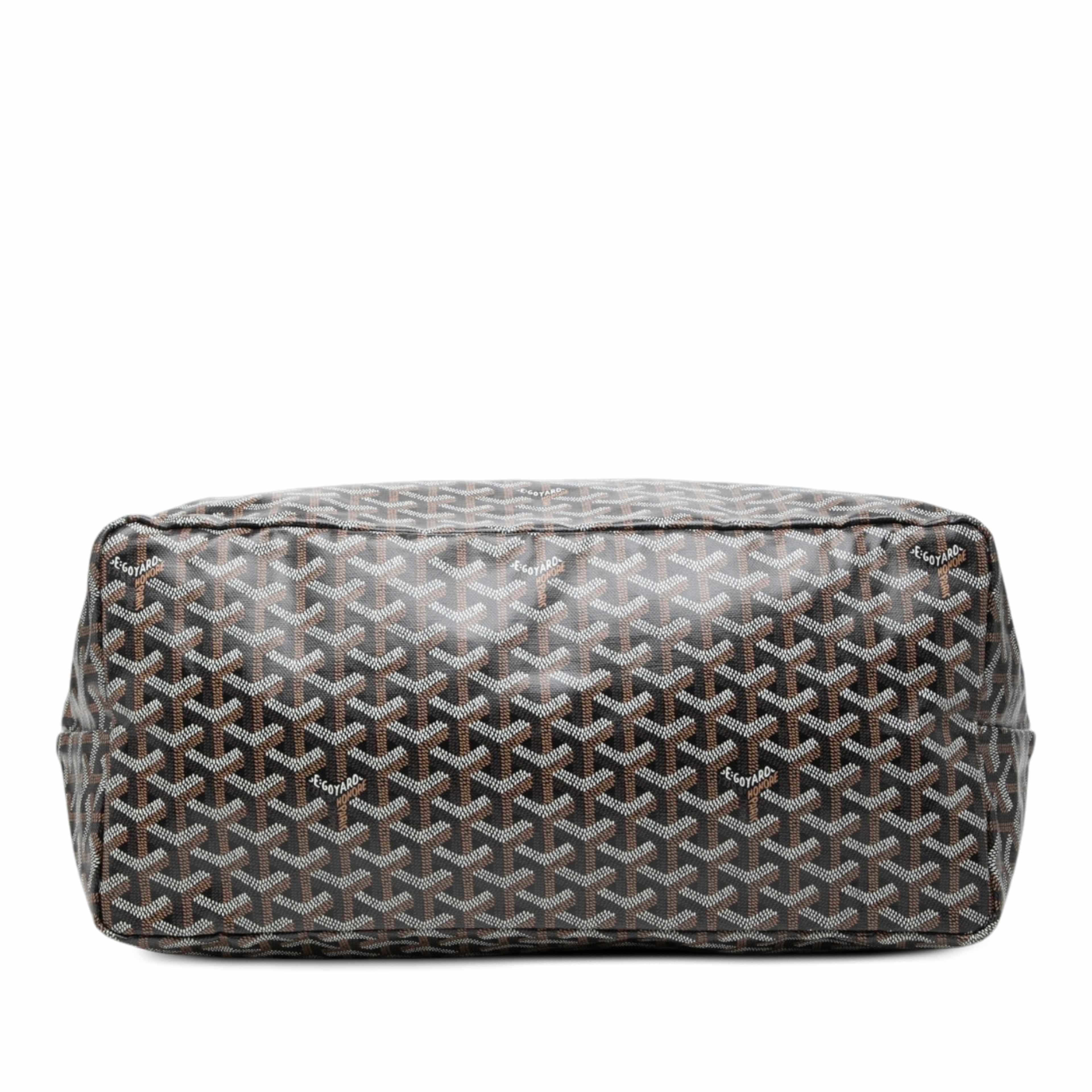 Goyard Goyardine Saint Louis Gm, från Luxclusif, i färgen svart. Klicka för att öppna bilden i stort format
