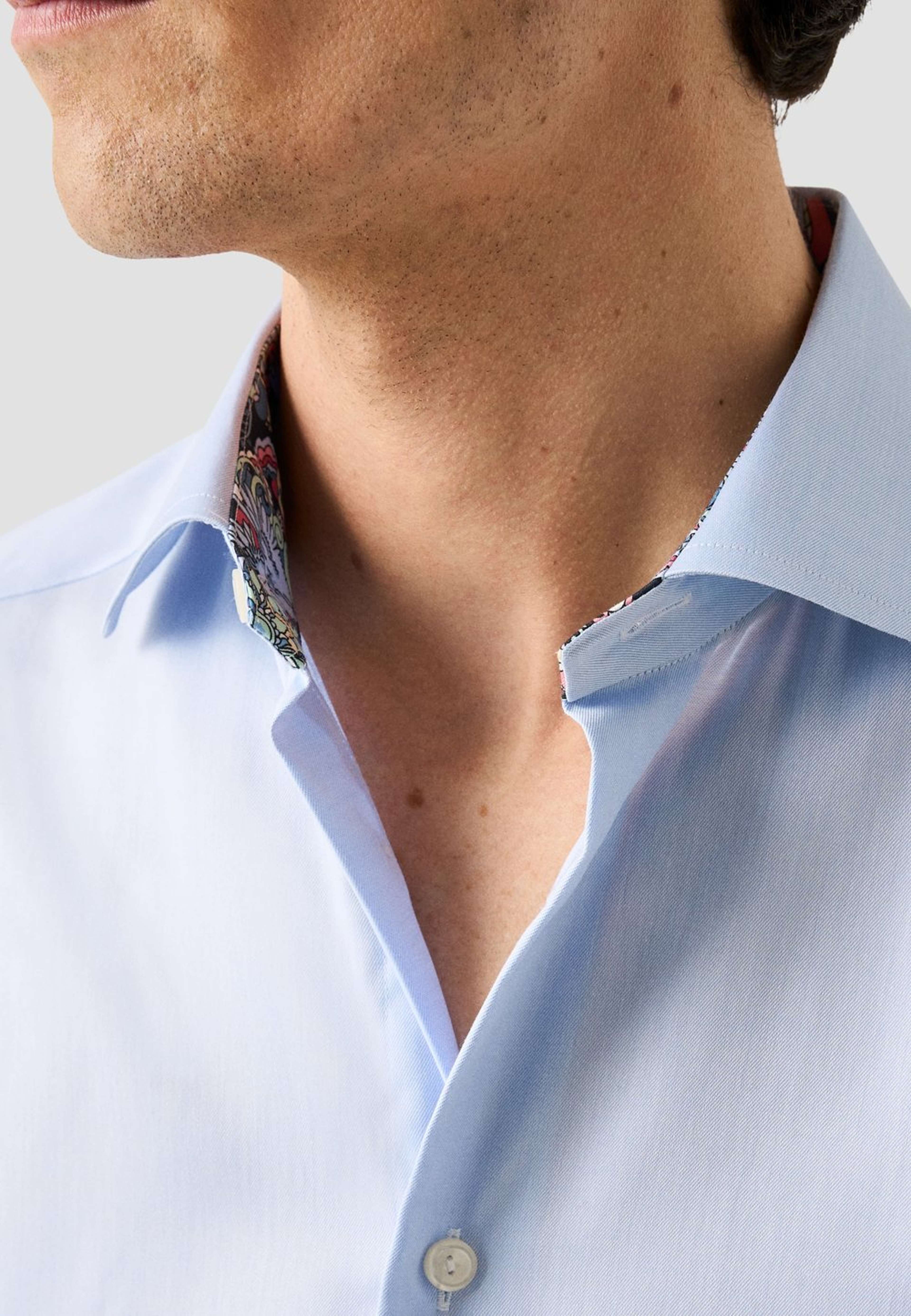 Signature Twill-skjorta Contemporary Fit