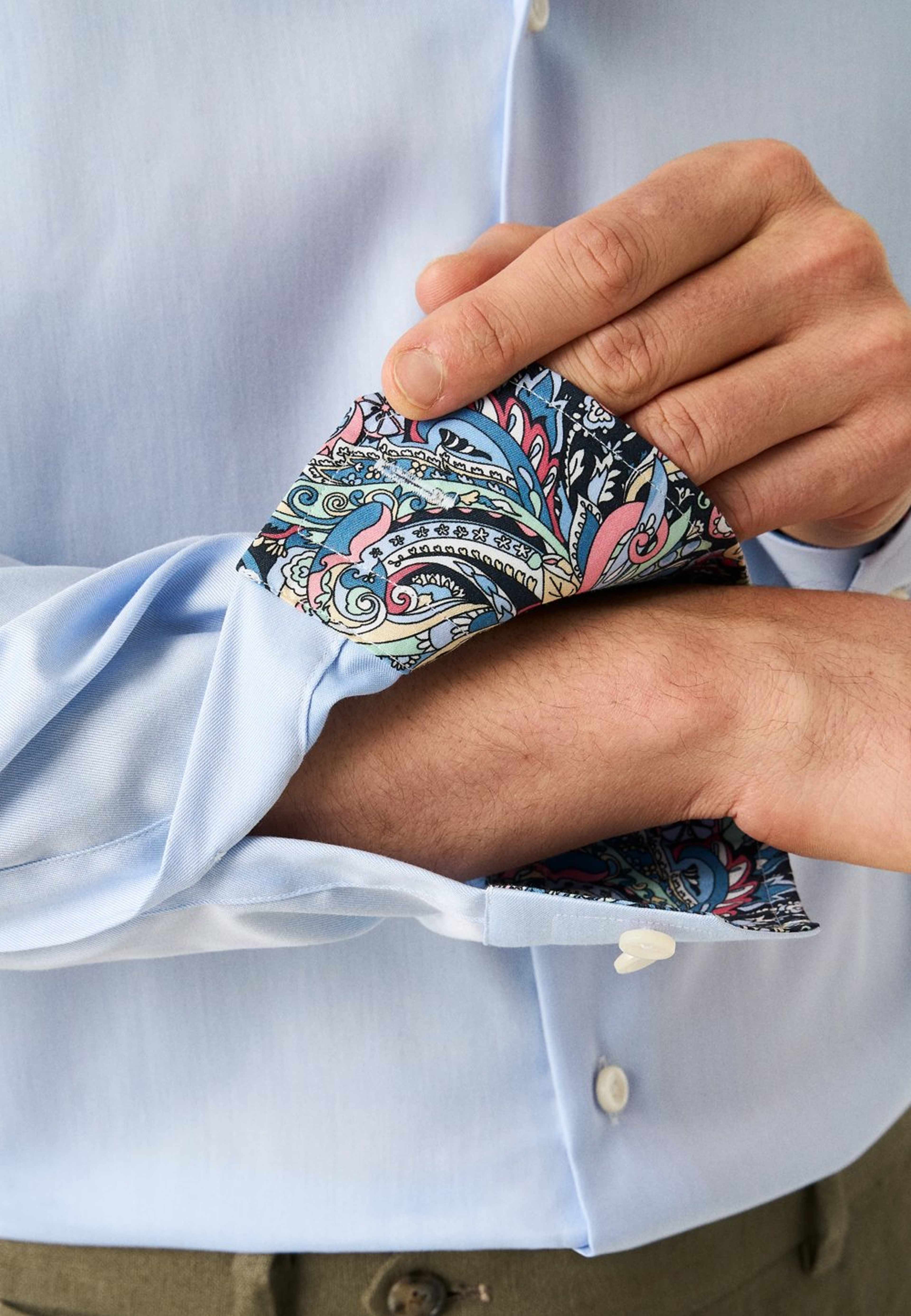 Signature Twill-skjorta Contemporary Fit