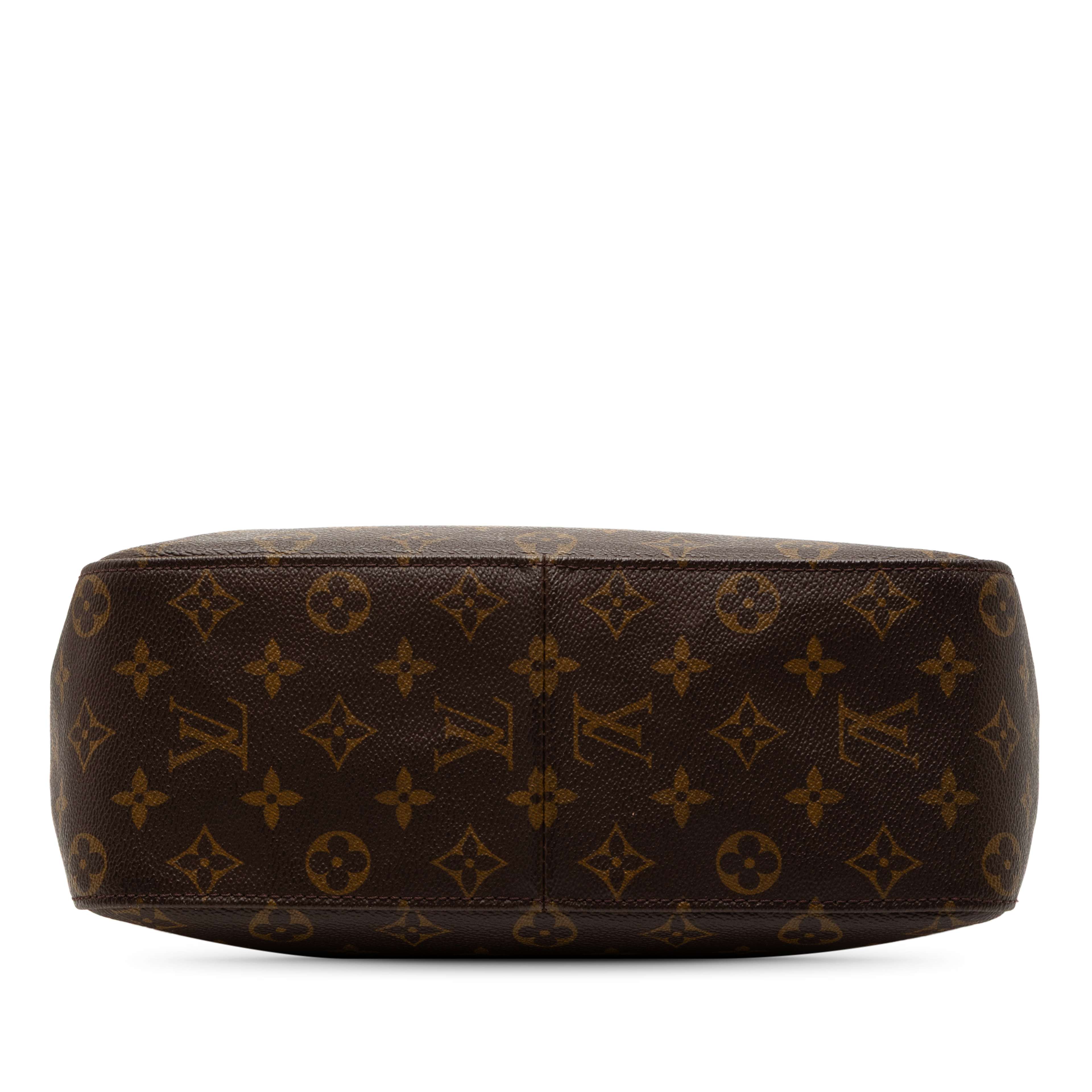 Louis Vuitton Monogram Looping Gm, från Luxclusif, i färgen brown. Klicka för att öppna bilden i stort format