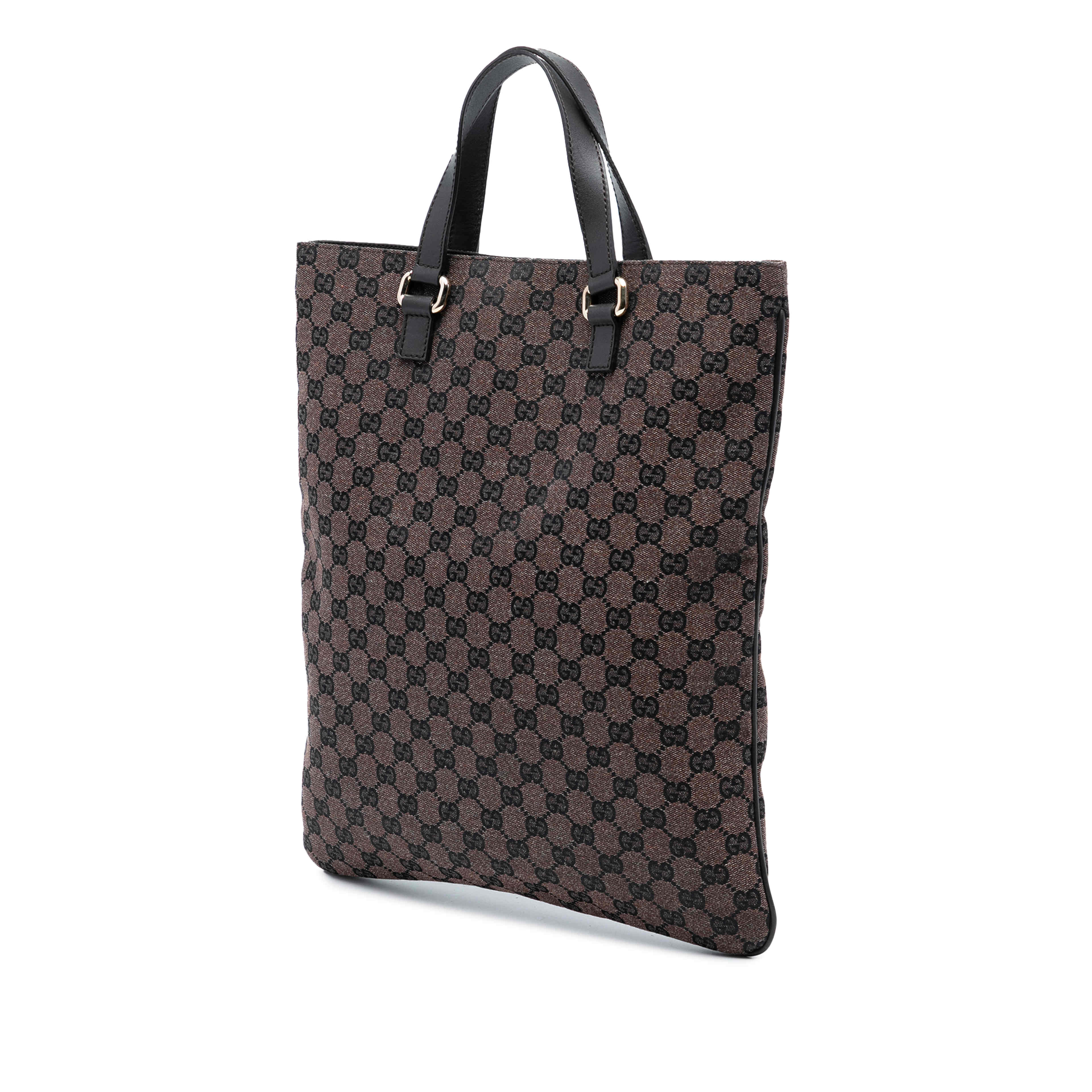 Gucci Gg Canvas Tote, från Luxclusif, i färgen brown. Klicka för att öppna bilden i stort format