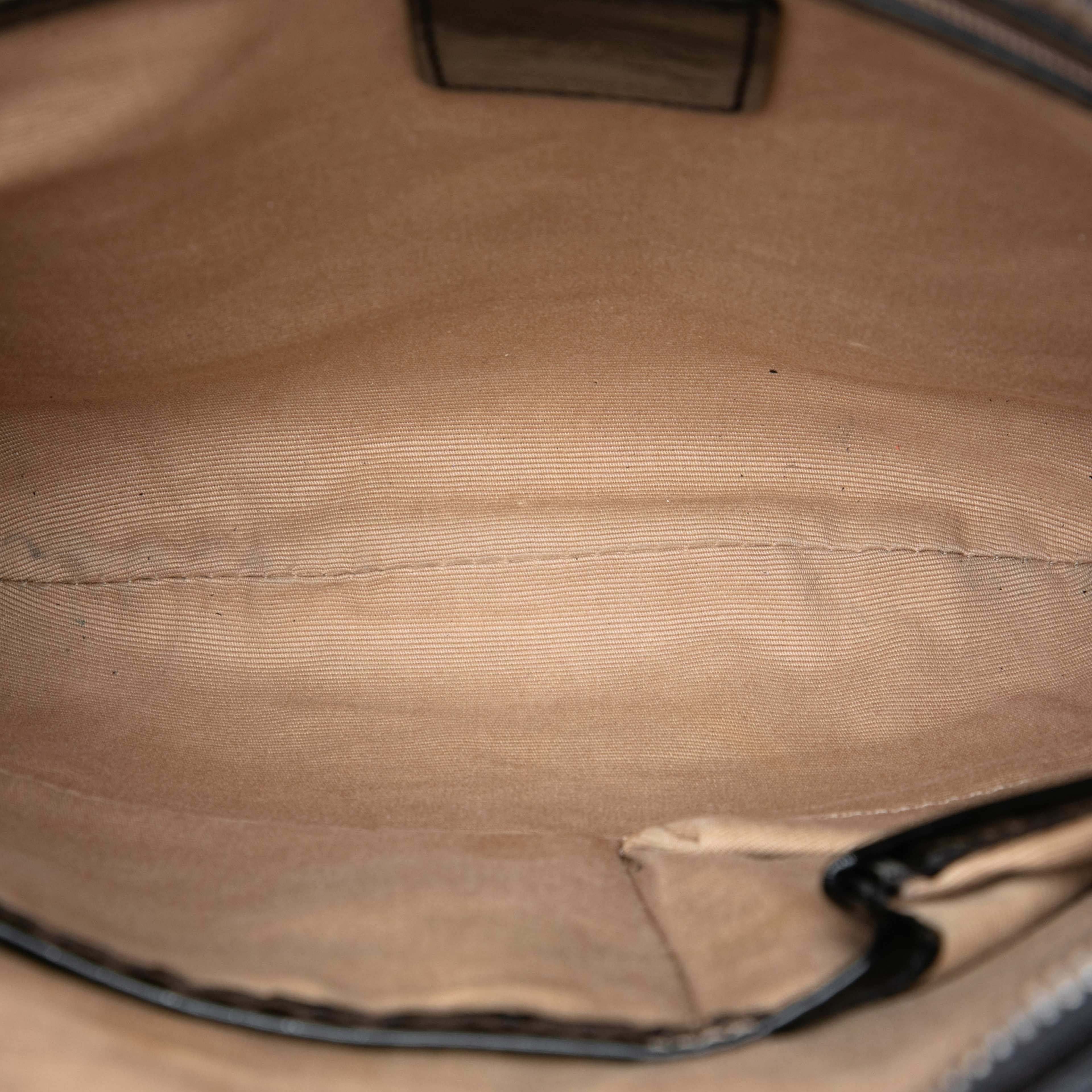 Burberry Supernova Check Coated Canvas Dryden Crossbody, från Luxclusif, i färgen beige. Klicka för att öppna bilden i stort format