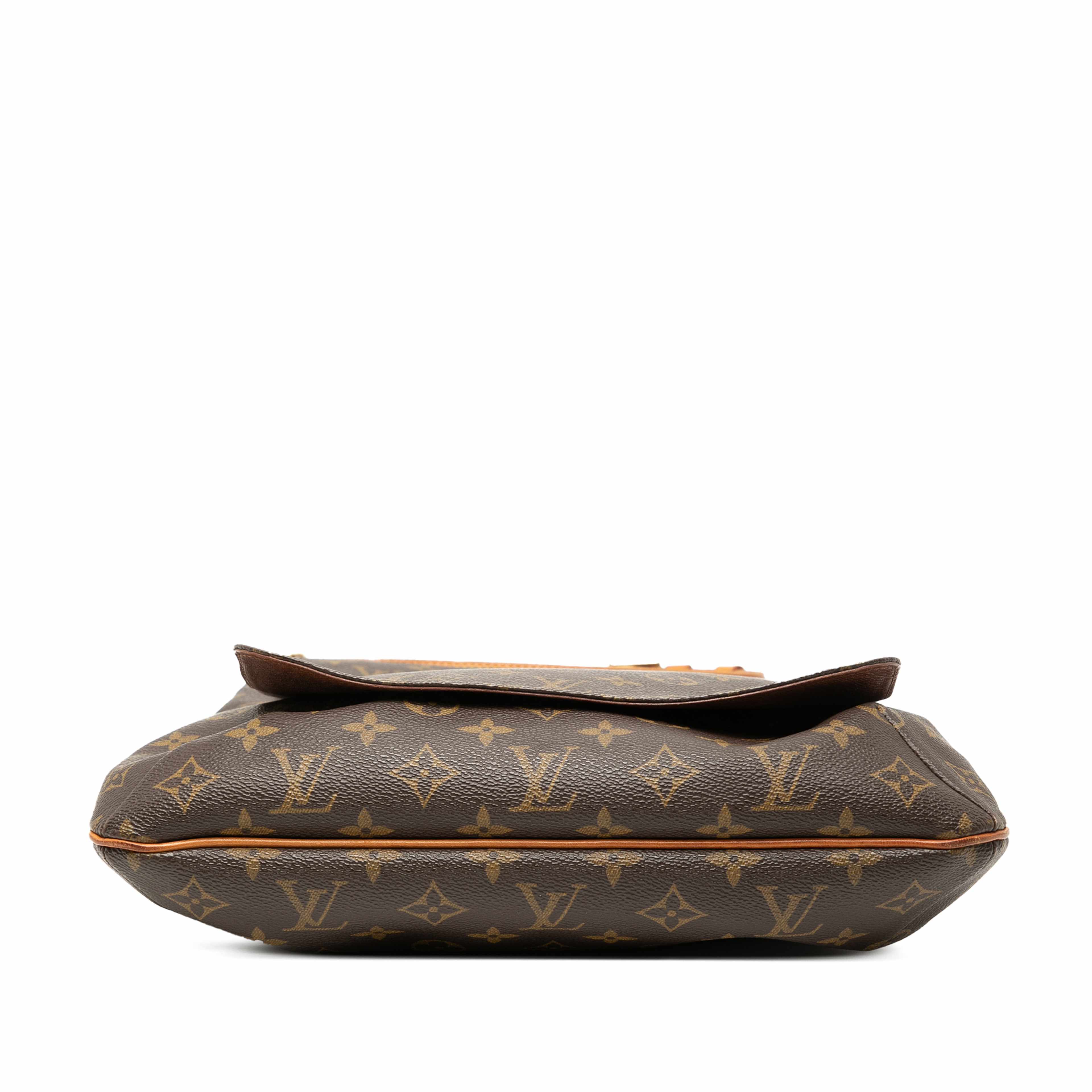 Louis Vuitton Monogram Musette Salsa Gm, från Luxclusif, i färgen brown. Klicka för att öppna bilden i stort format