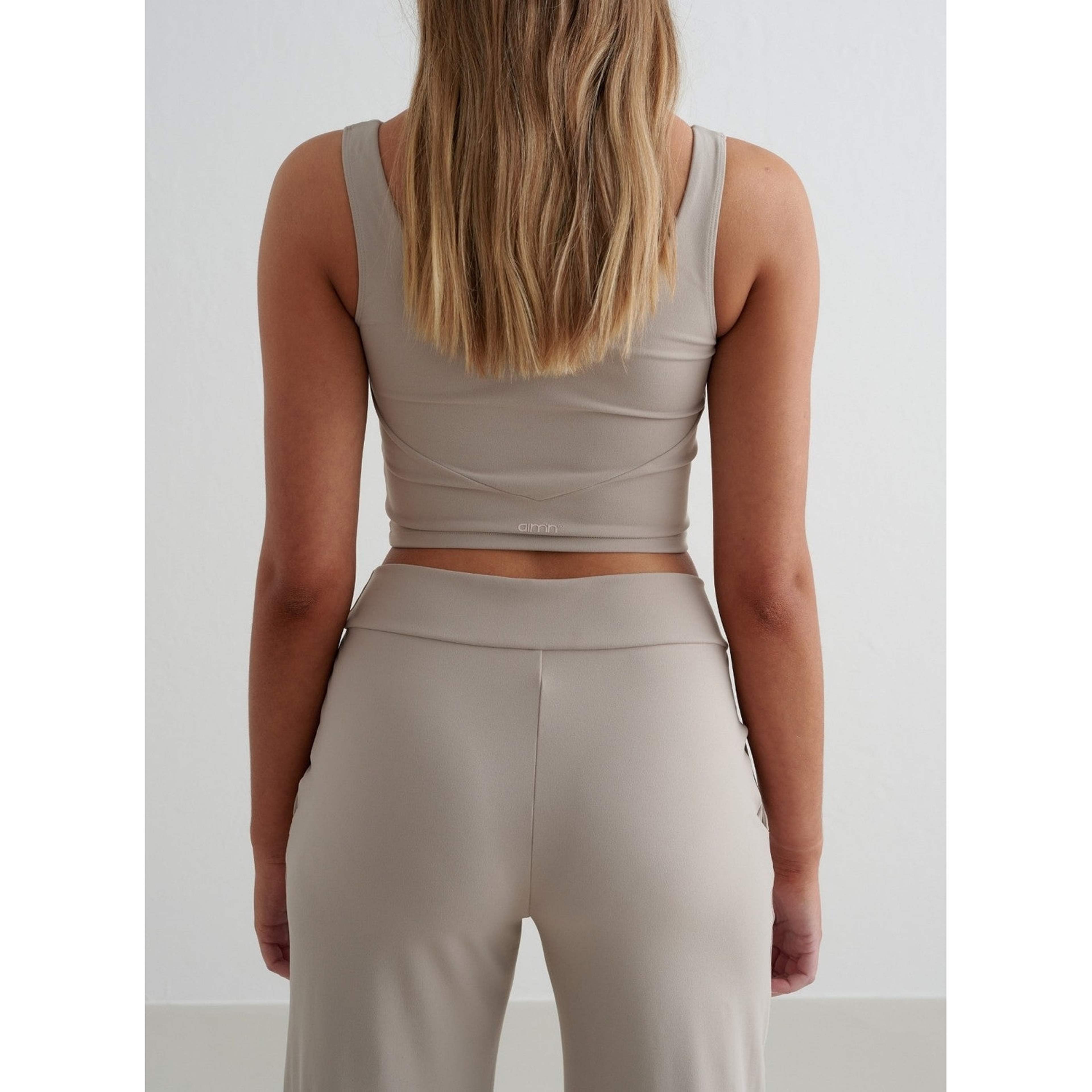 Dark Clay Sense Wide Pants