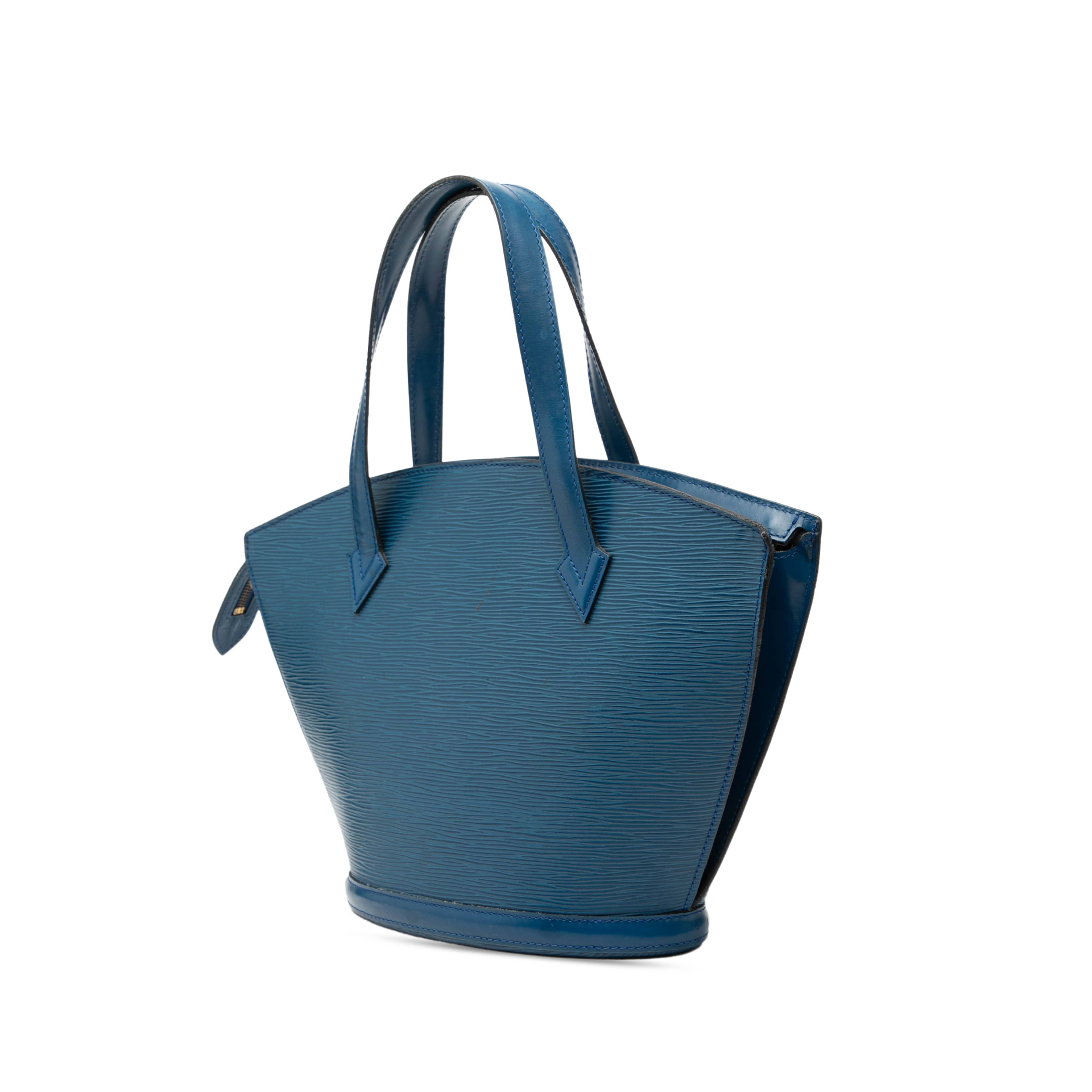 Louis Vuitton Epi Saint Jacques Pm Short Strap, från Luxclusif, i färgen blue. Klicka för att öppna bilden i stort format