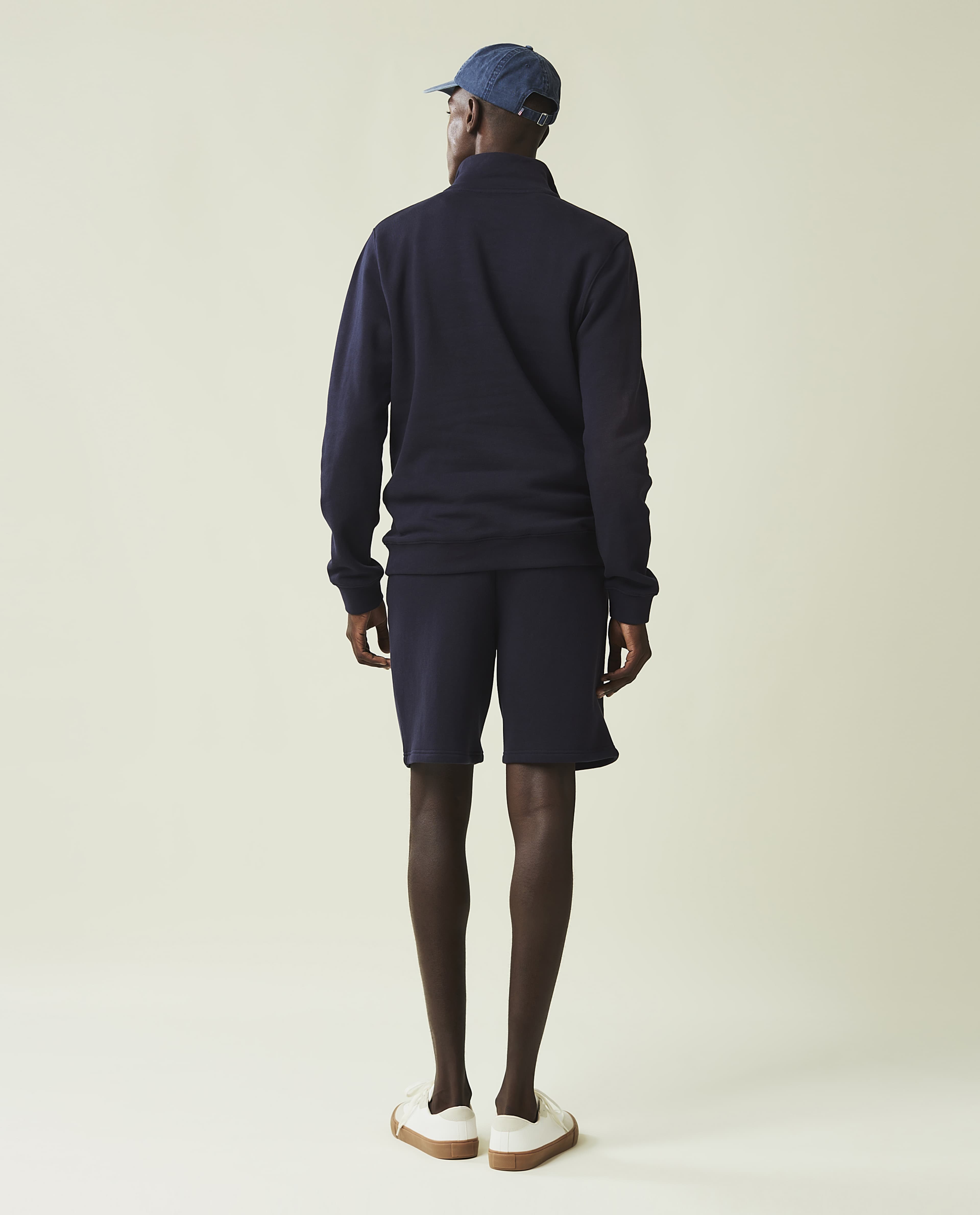 Terrance Organic Cotton Half-zip Sweatshirt
