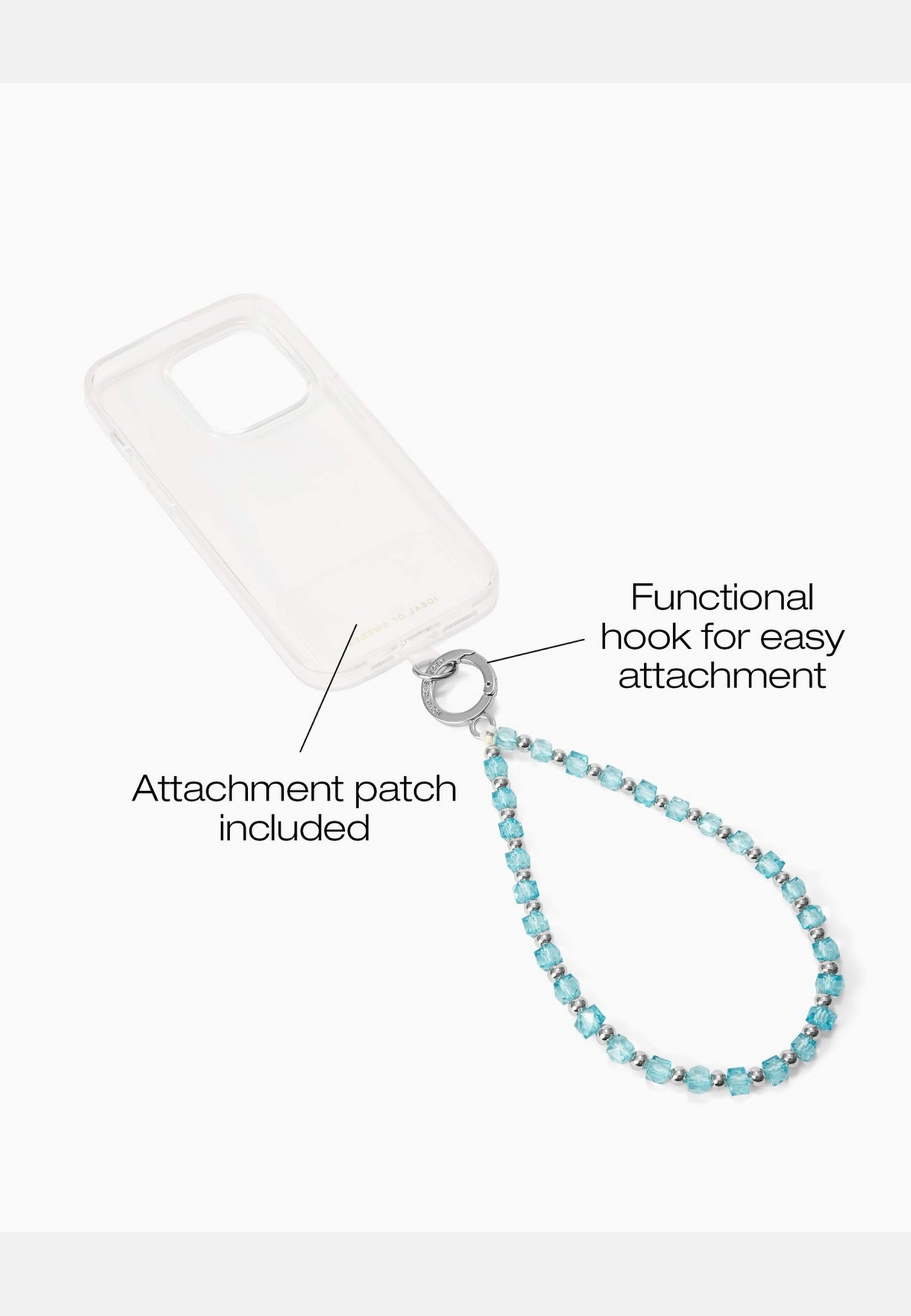 Phone Wristlet Strap Light Blue