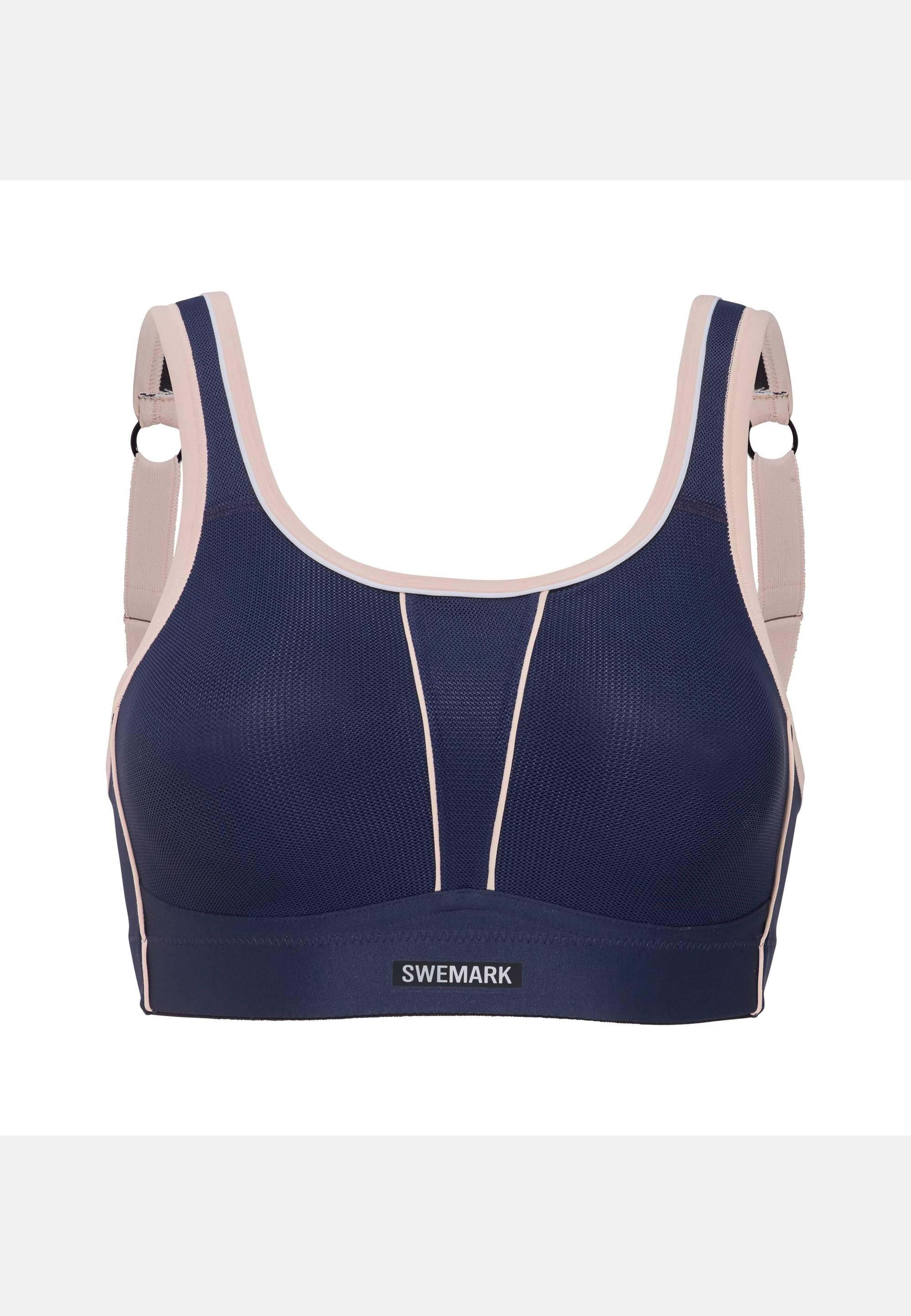 Movement Sport-bh, från Swegmark, i färgen dress blue. Klicka för att öppna bilden i stort format