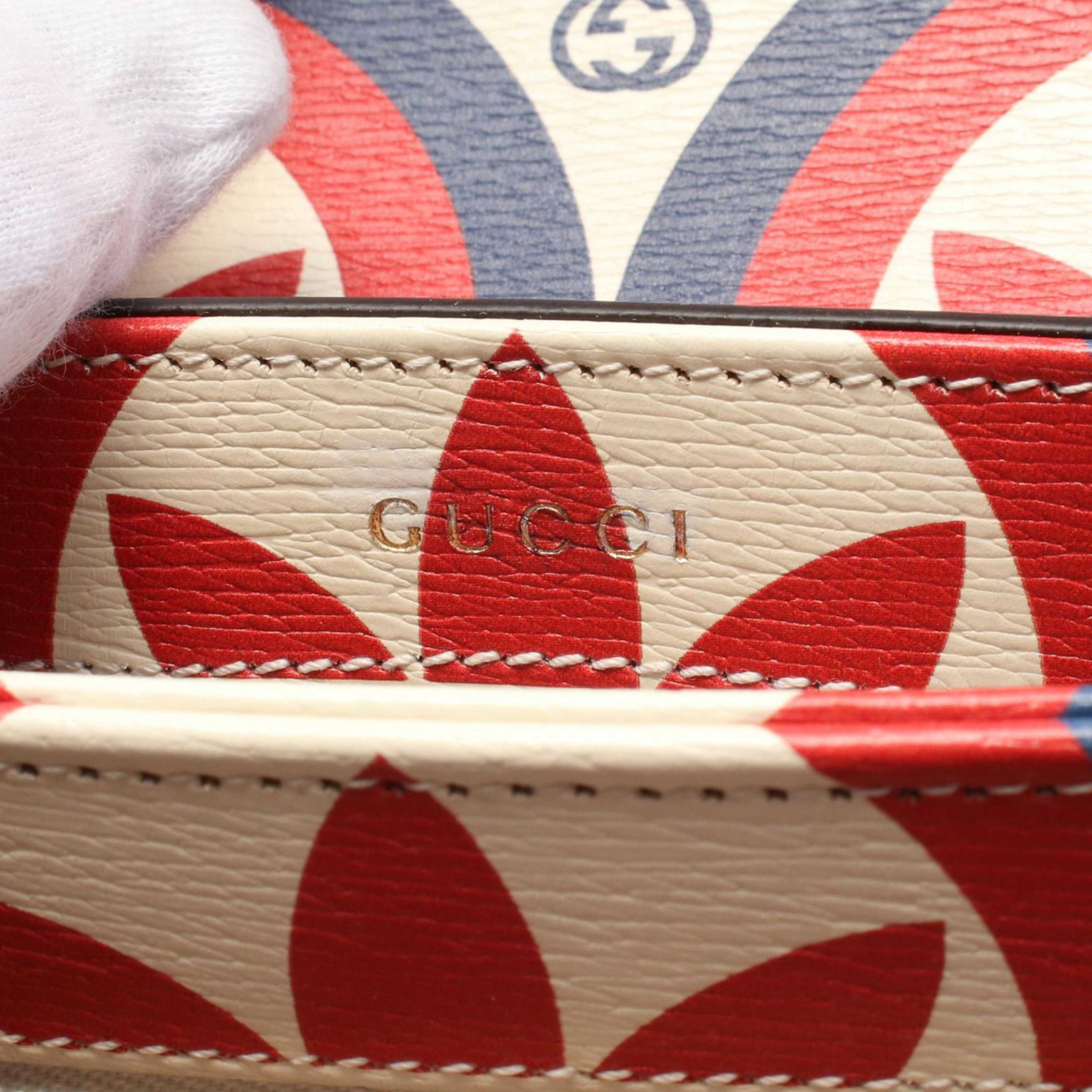 Gucci Adidas Horsebit 1955 Leather Shoulder Bag