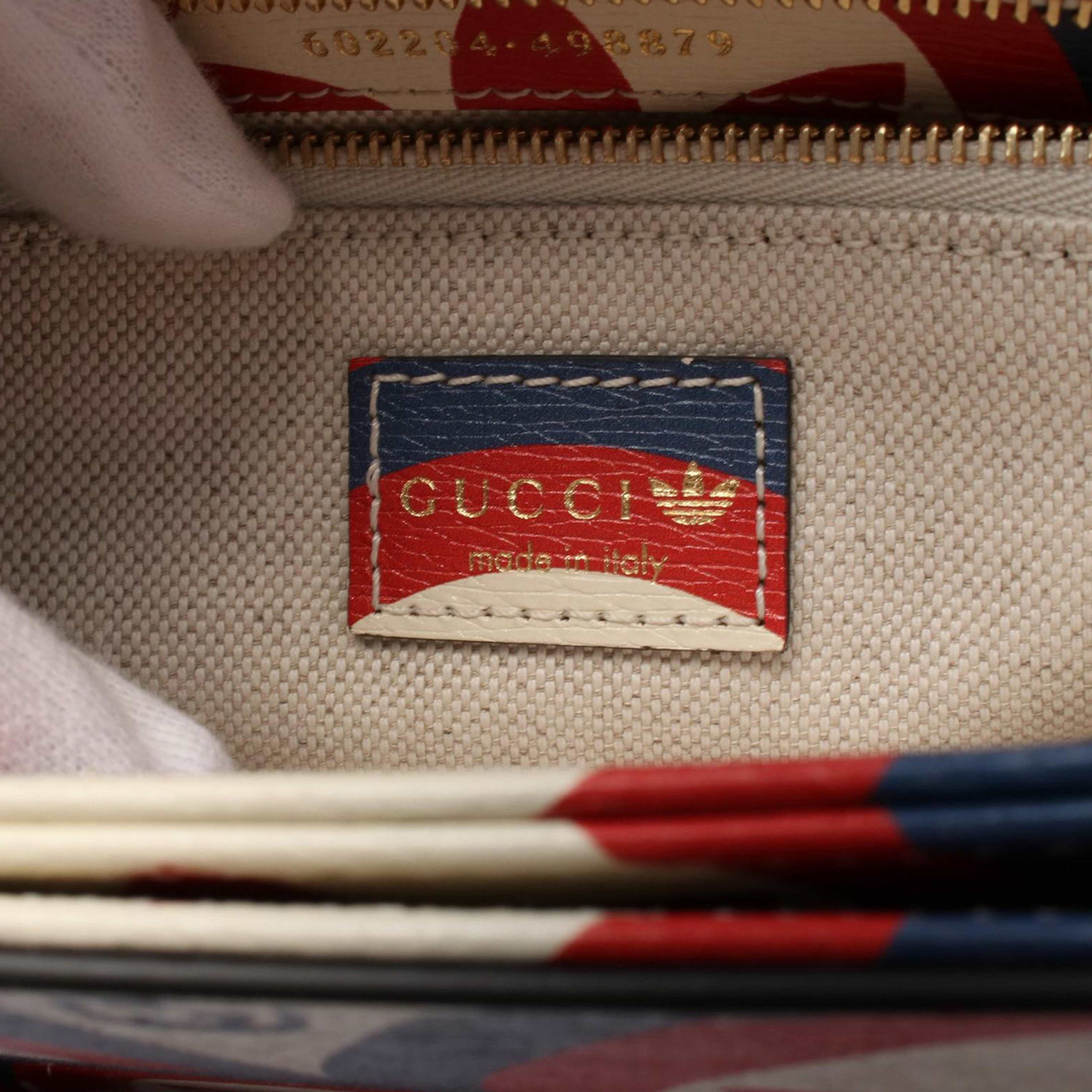 Gucci Adidas Horsebit 1955 Leather Shoulder Bag