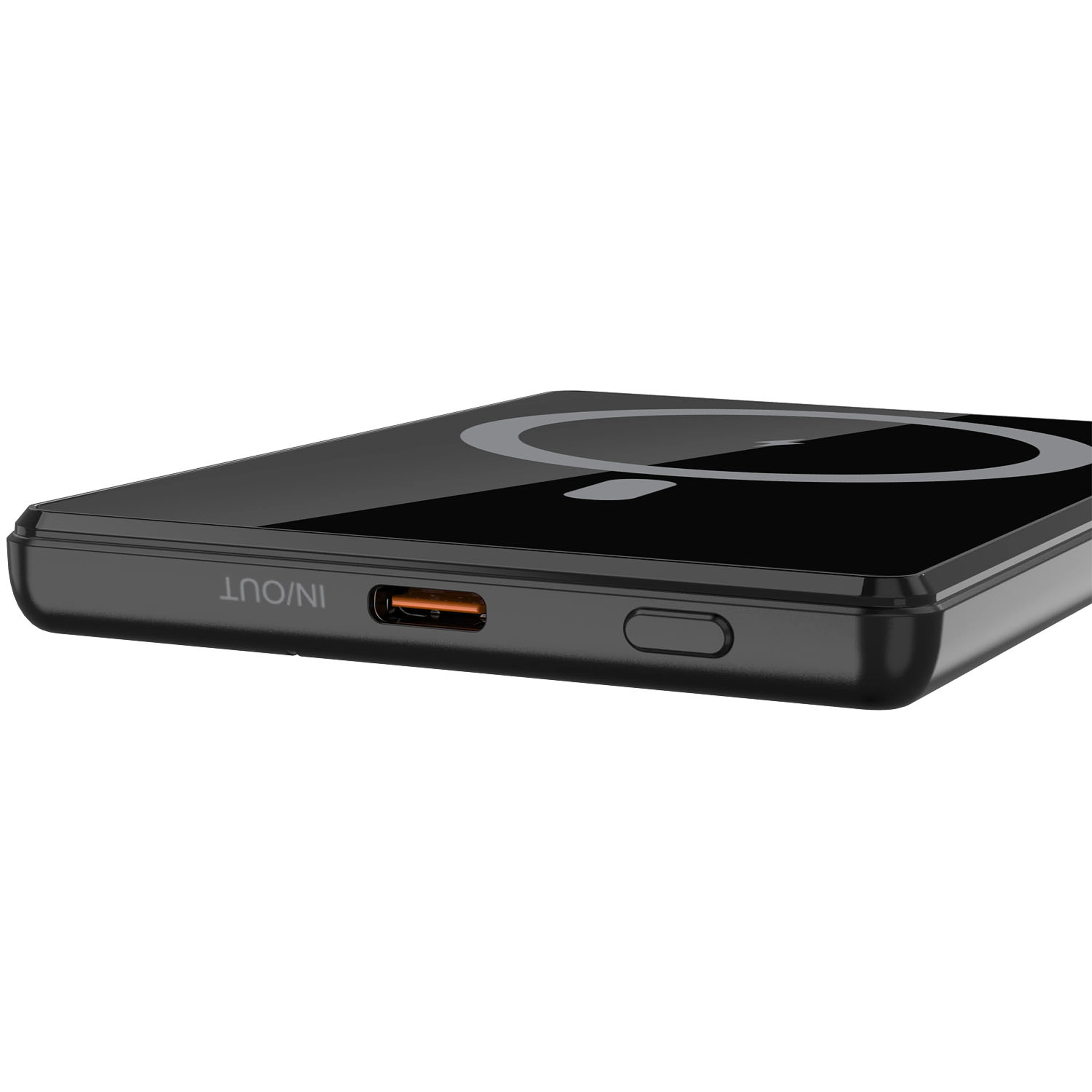 Powerbank 5.000 Mah 15w Magsafe-kompatibel, från Celly, i färgen svart. Klicka för att öppna bilden i stort format