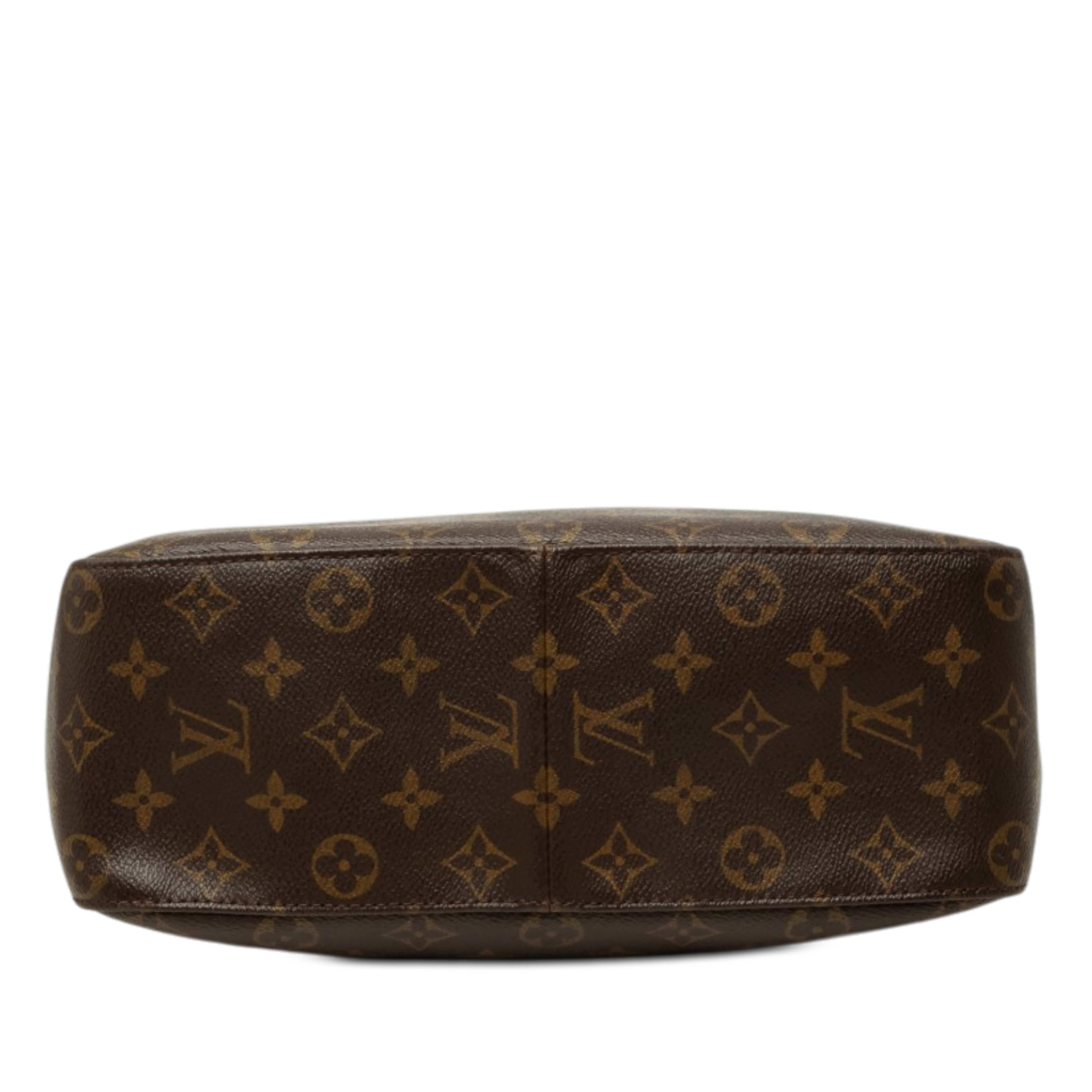 Louis Vuitton Monogram Looping Gm, från Luxclusif, i färgen brun. Klicka för att öppna bilden i stort format