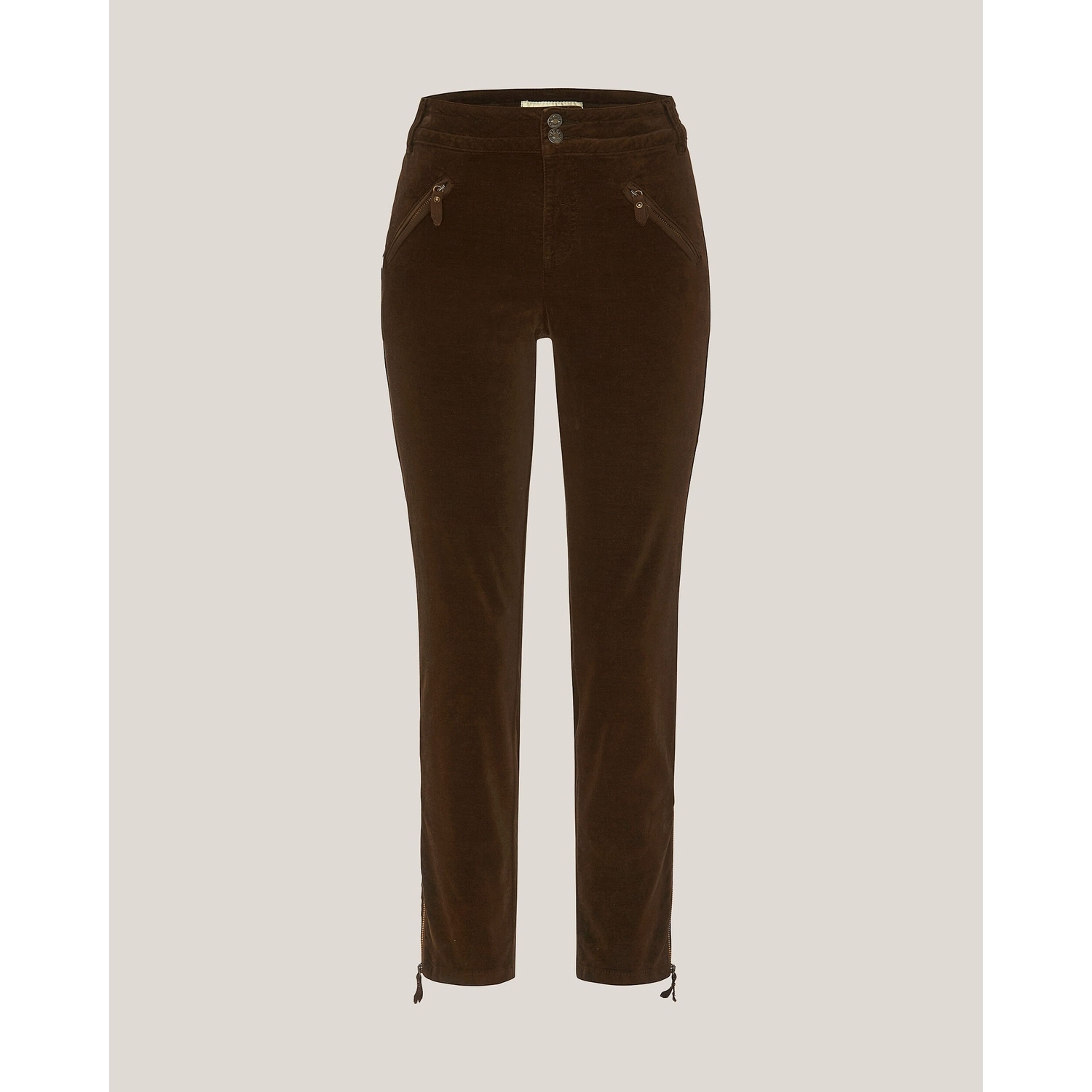 Sammetsbyxa Jodhpurs, från Newhouse, i färgen brun. Klicka för att öppna bilden i stort format