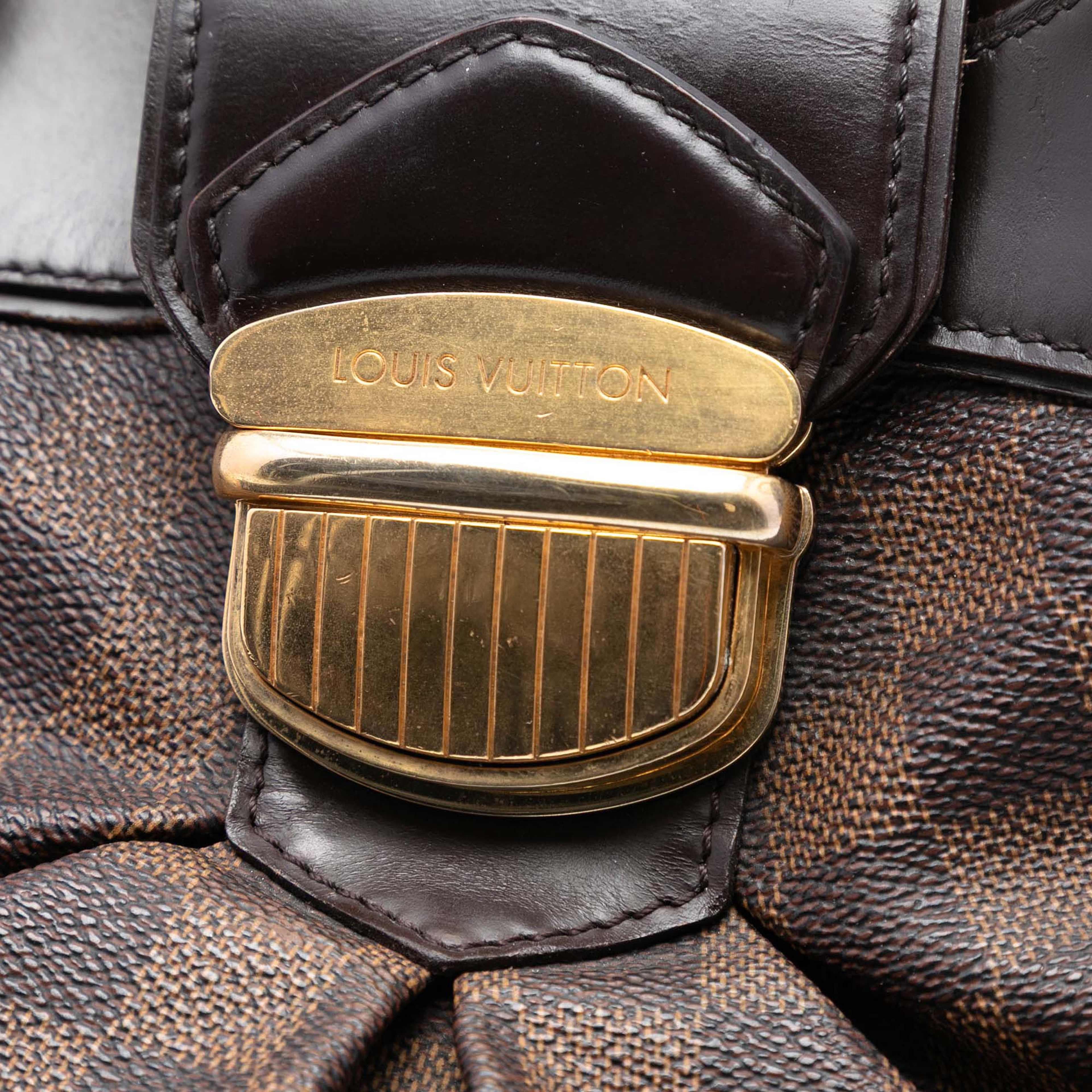 Louis Vuitton Damier Ebene Sistina Pm, från Luxclusif, i färgen brown. Klicka för att öppna bilden i stort format