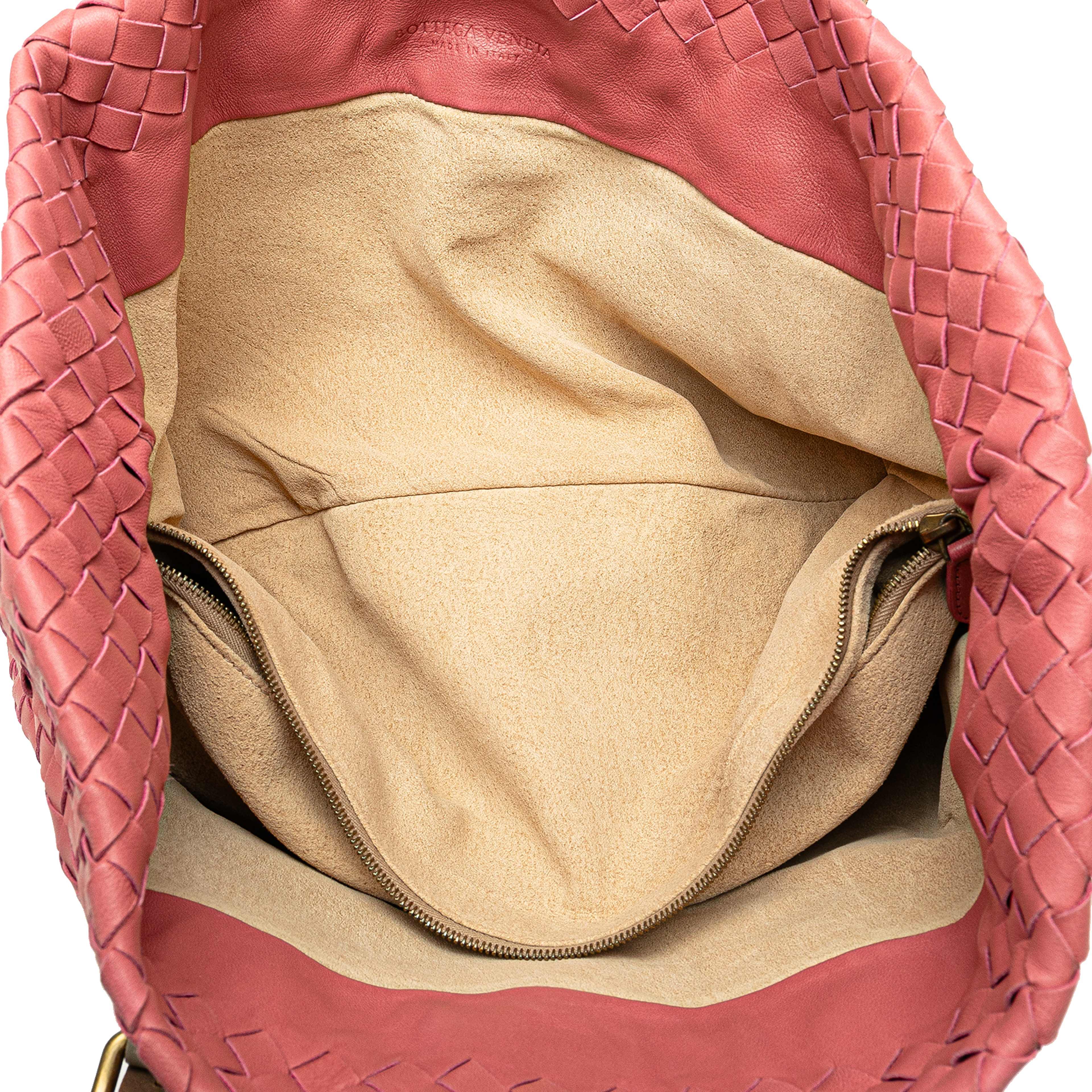 Bottega Veneta Intrecciato Marquise Flower Tote