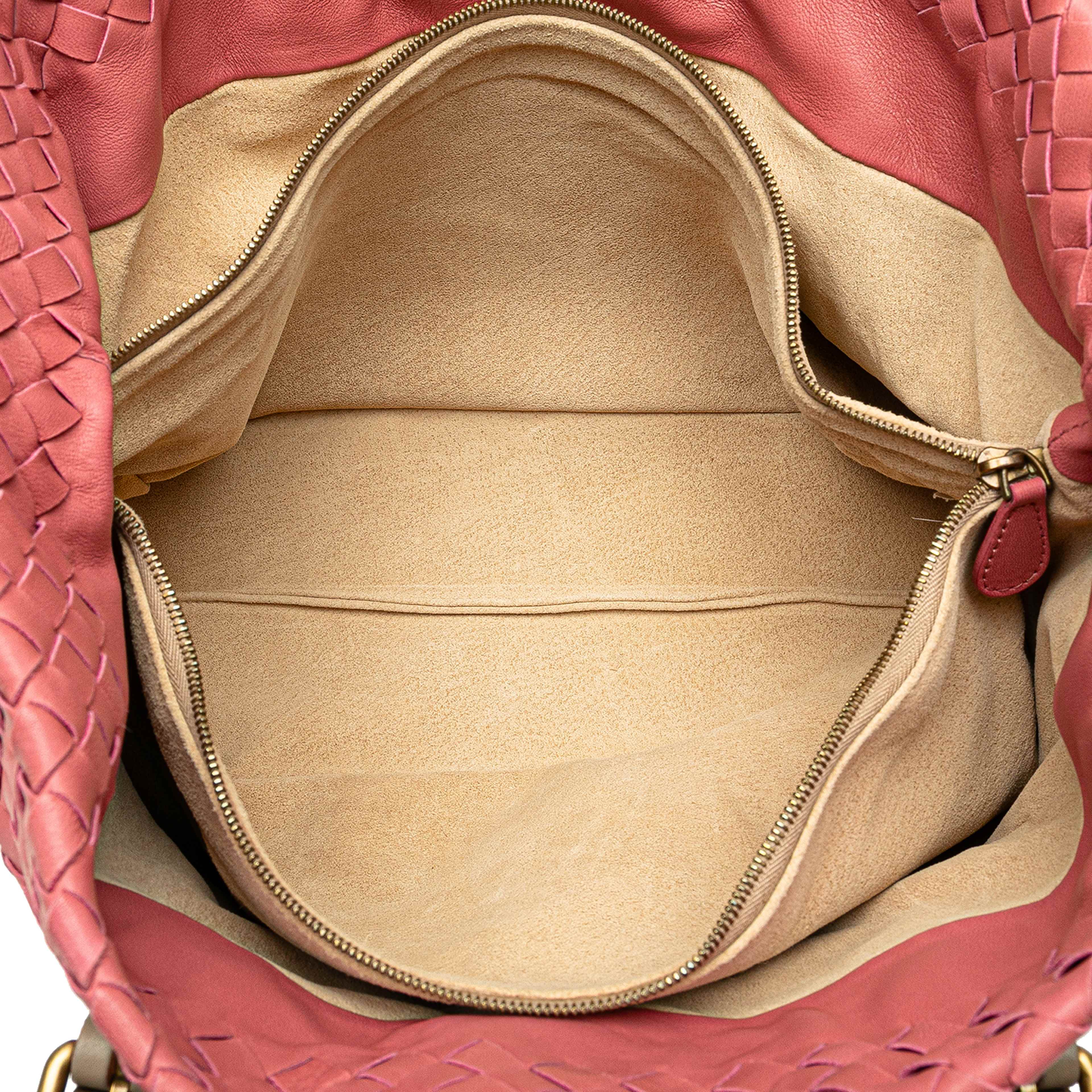 Bottega Veneta Intrecciato Marquise Flower Tote