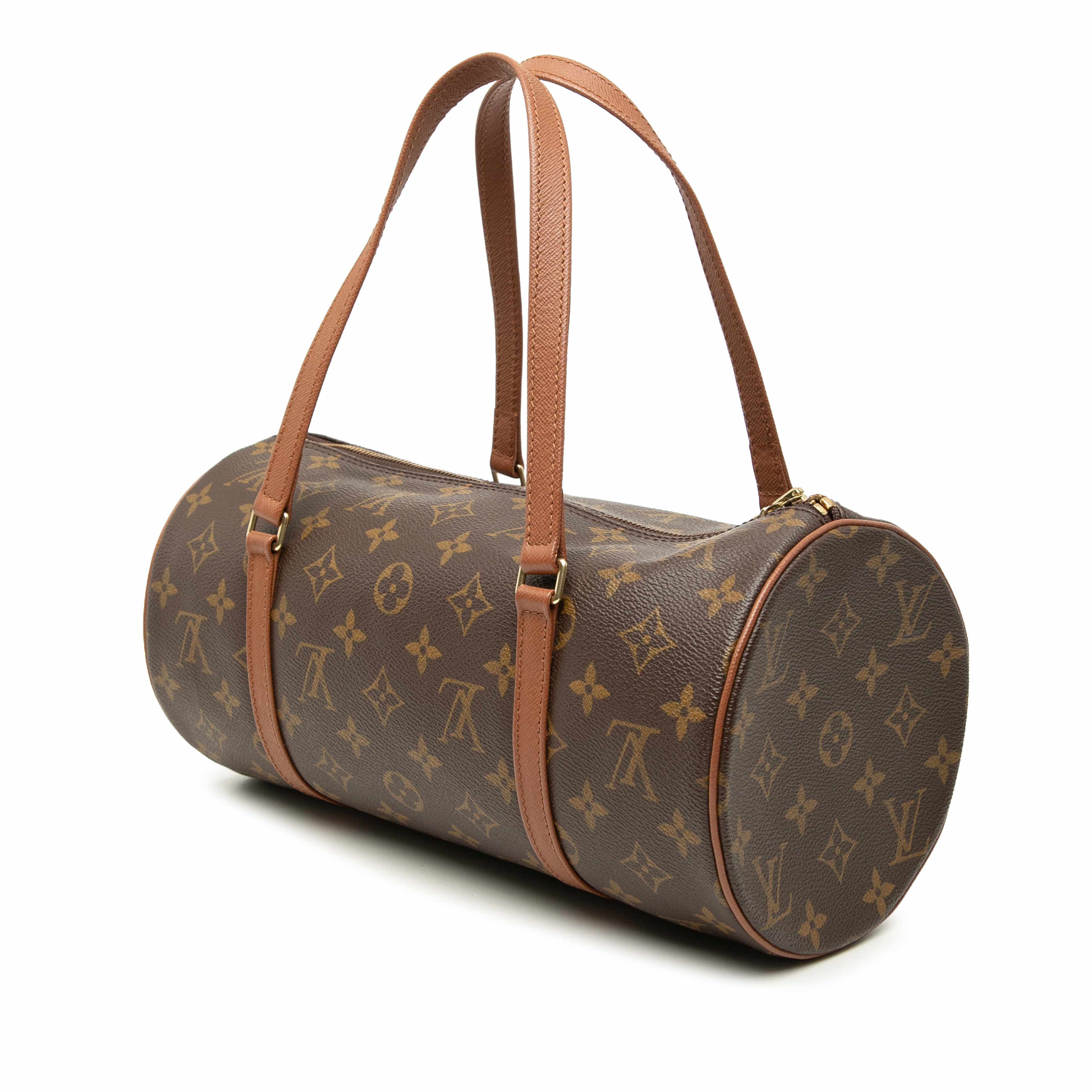 Louis Vuitton Monogram Papillon 30, från Luxclusif, i färgen brun. Klicka för att öppna bilden i stort format