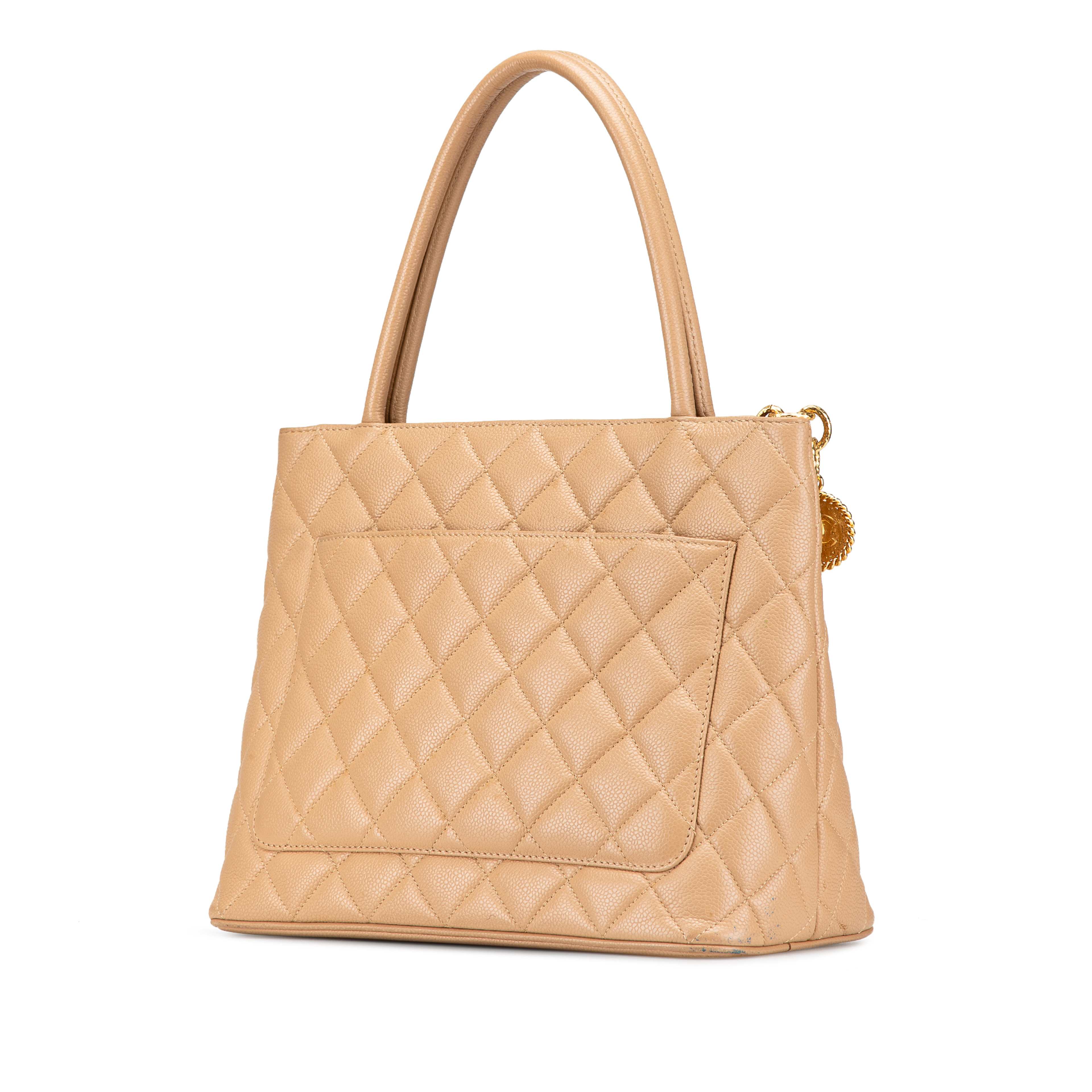 Chanel Caviar Medallion Tote