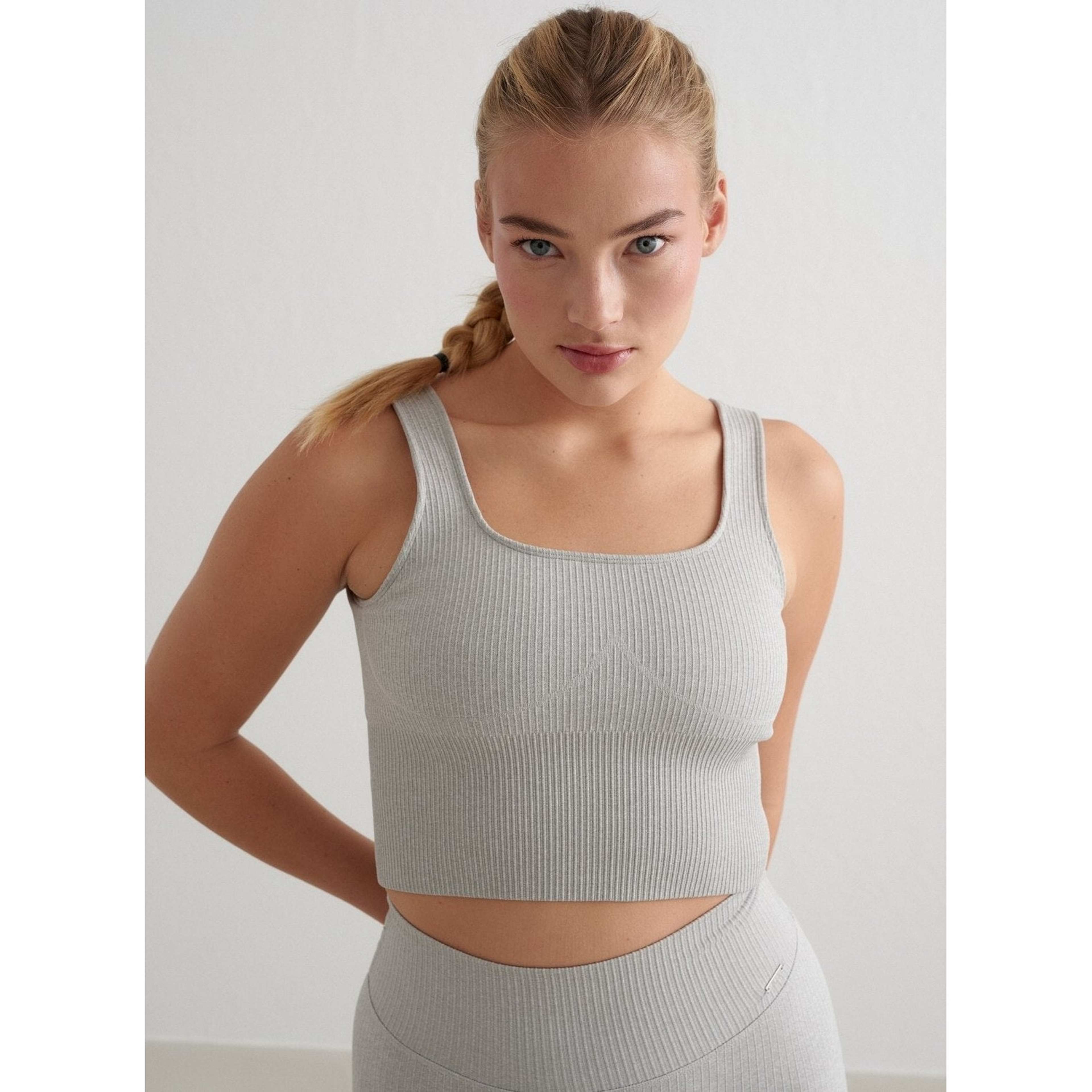 Ribbed Seamless Shaping Bralette