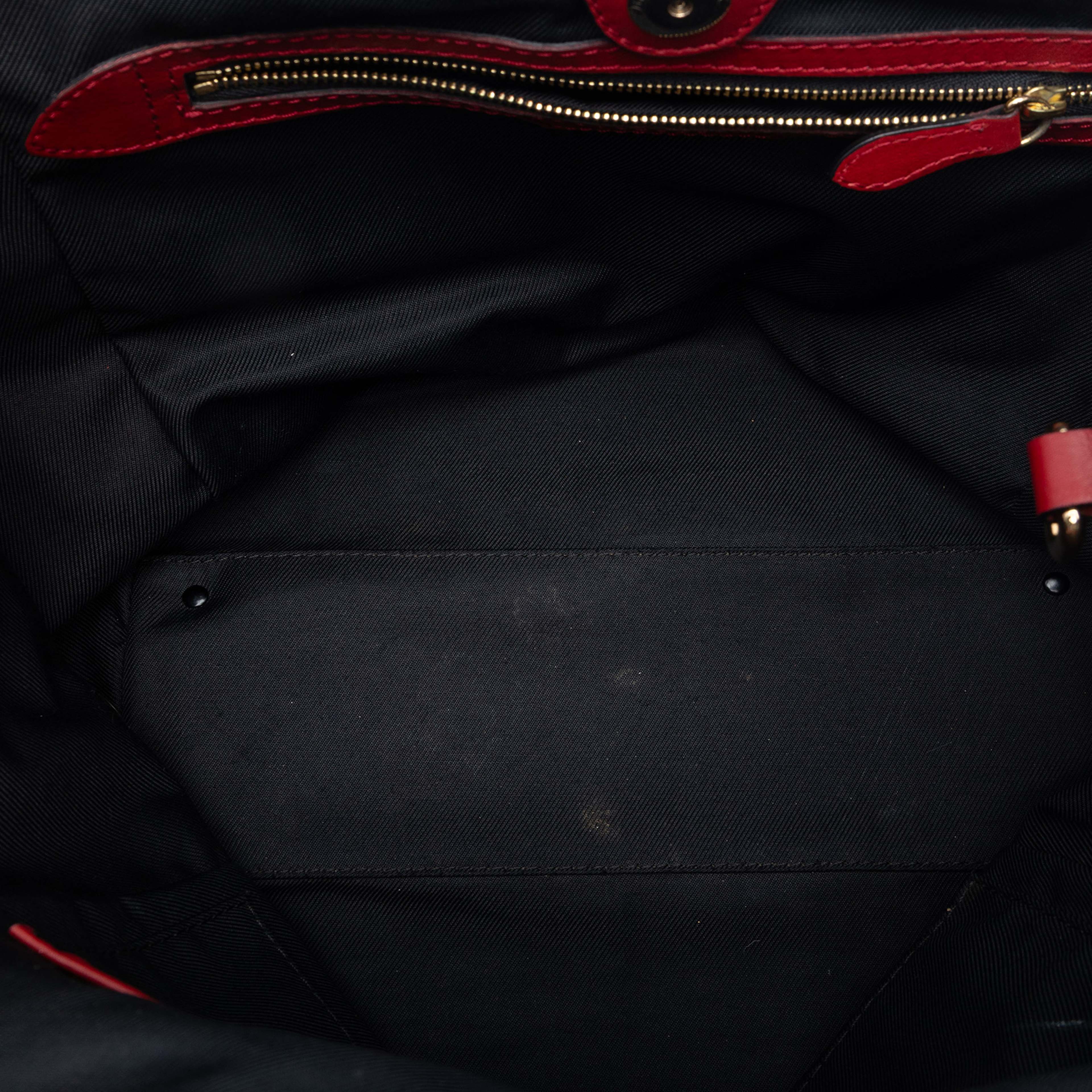 Burberry Small Haymarket Check Canvas And Leather Canterbury Tote, från Luxclusif, i färgen beige. Klicka för att öppna bilden i stort format