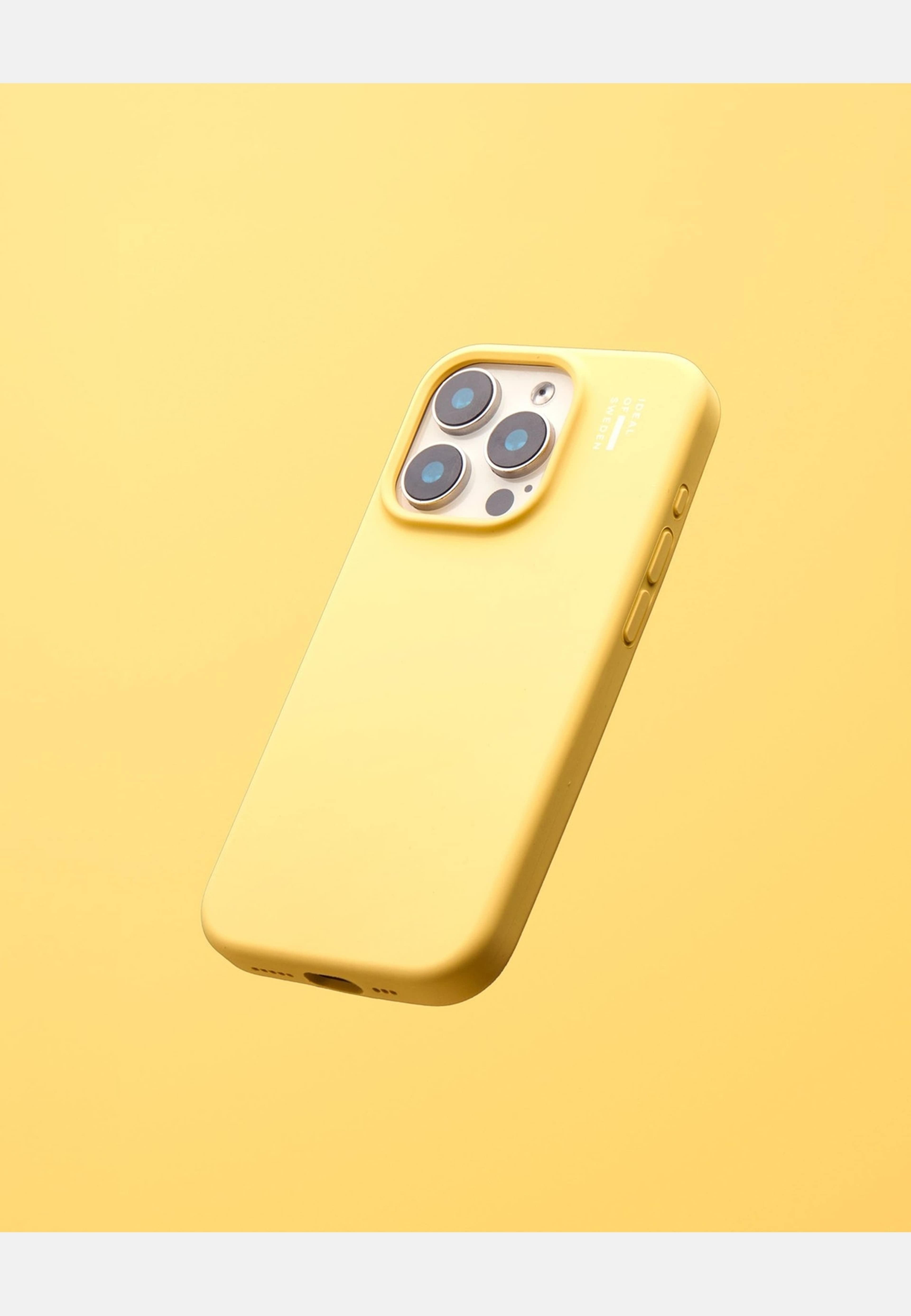 Silicone Case Magsafe Iphone - Soft Lemon