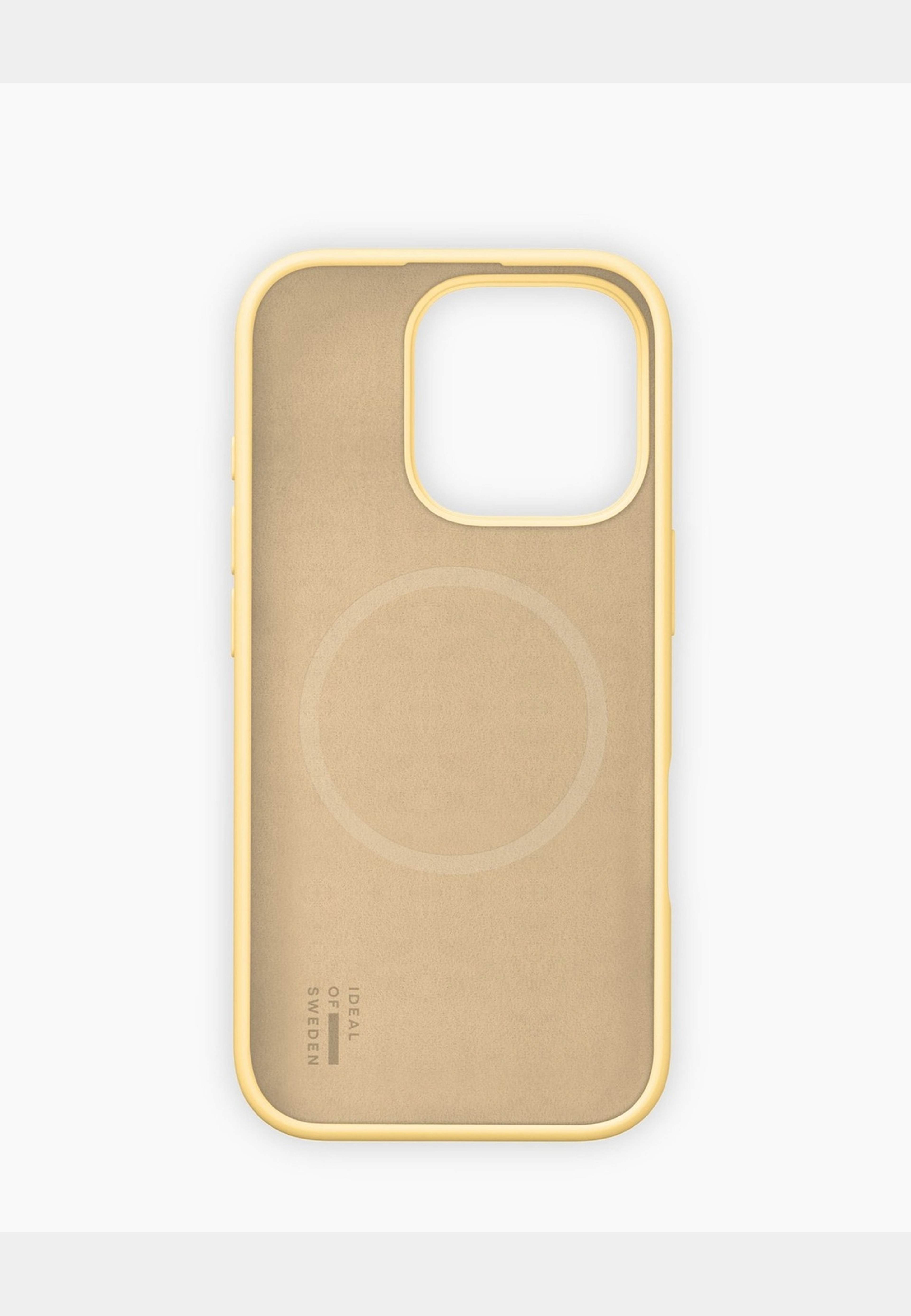 Silicone Case Magsafe Iphone - Soft Lemon