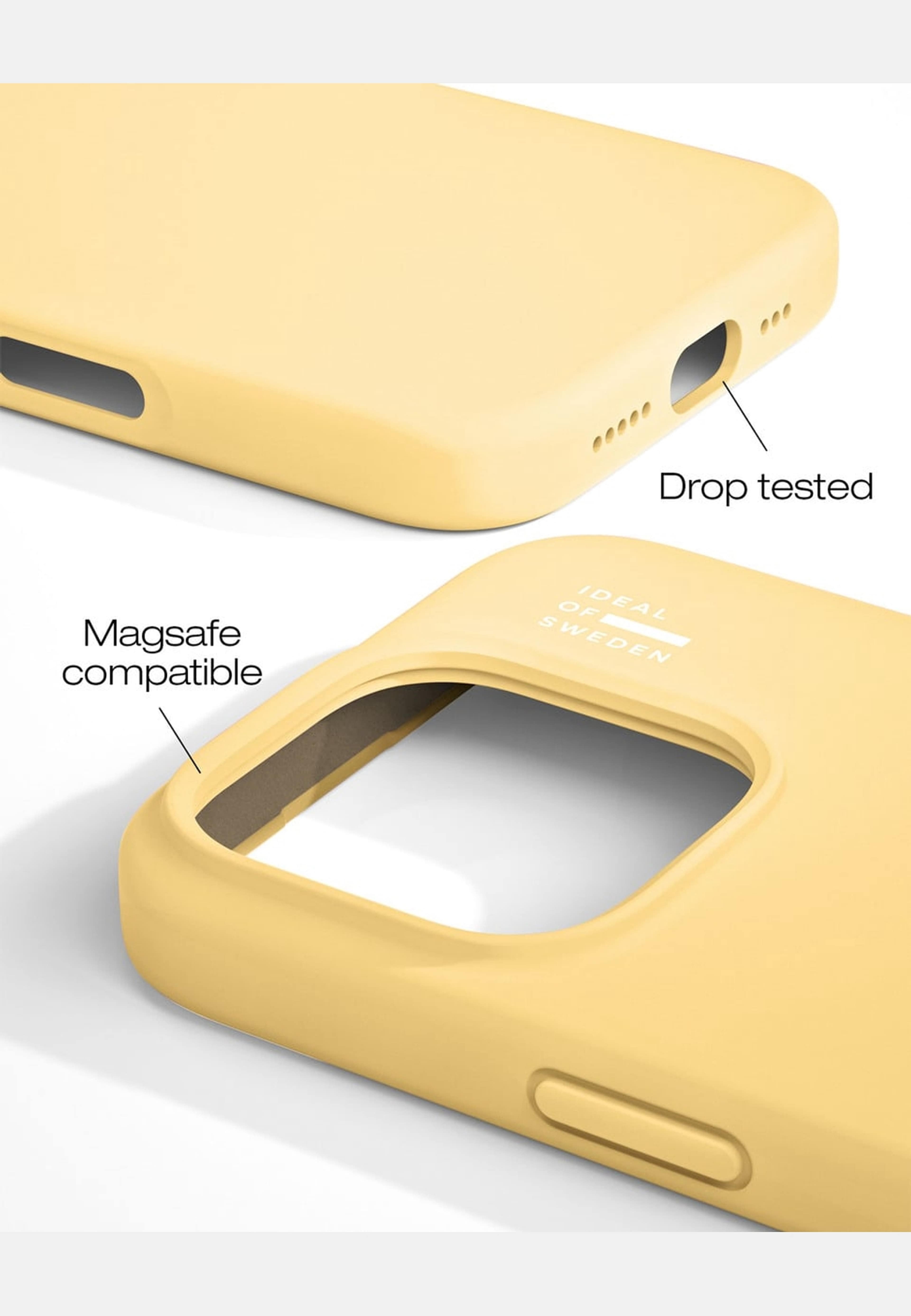 Silicone Case Magsafe Iphone, från Ideal Of Sweden, i färgen yellow. Klicka för att öppna bilden i stort format