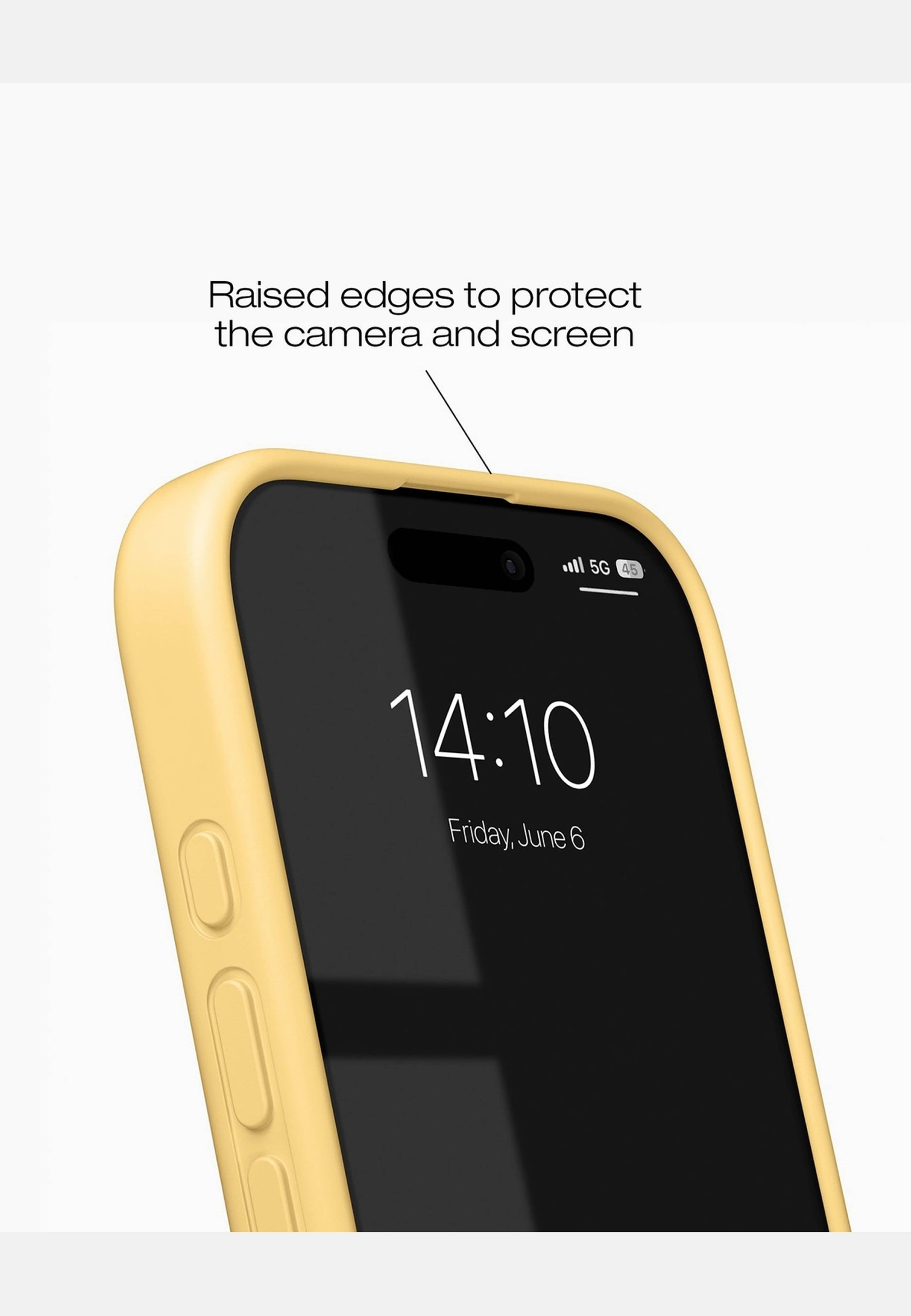 Silicone Case Magsafe Iphone - Soft Lemon