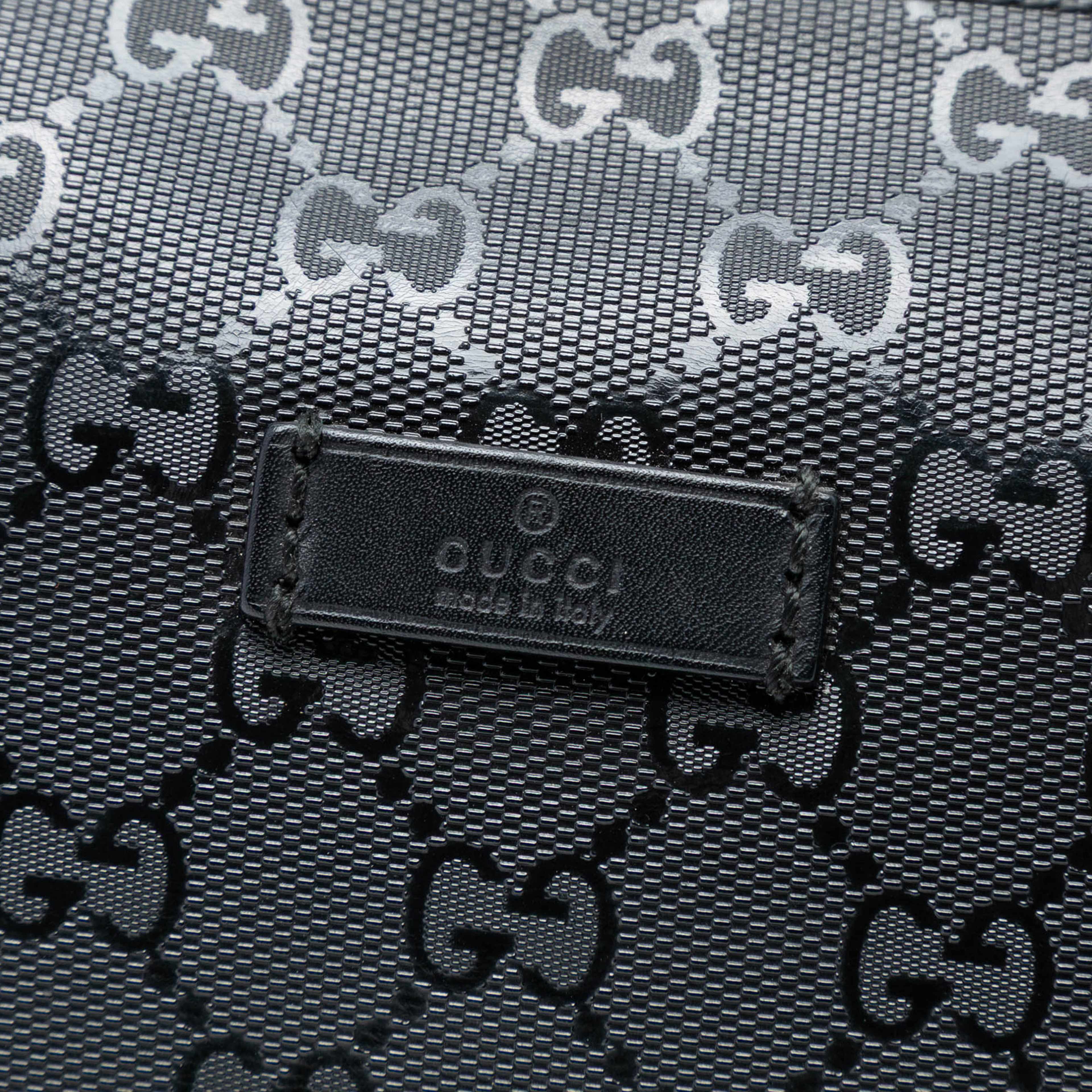 Gucci Gg Imprime Cosmetic Pouch, från Luxclusif, i färgen black. Klicka för att öppna bilden i stort format